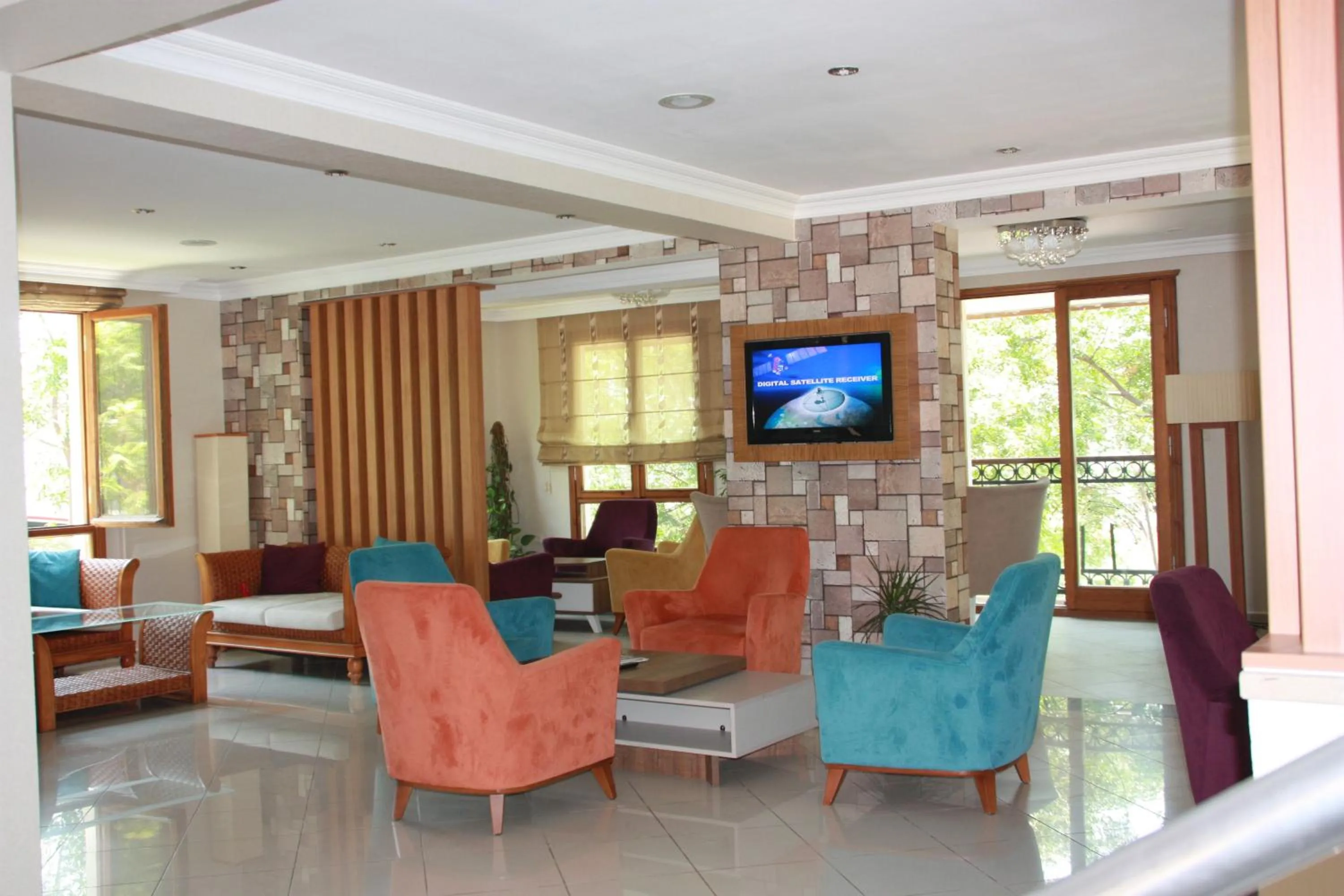 Lobby or reception in Perdikia Hill Hotel And Villas