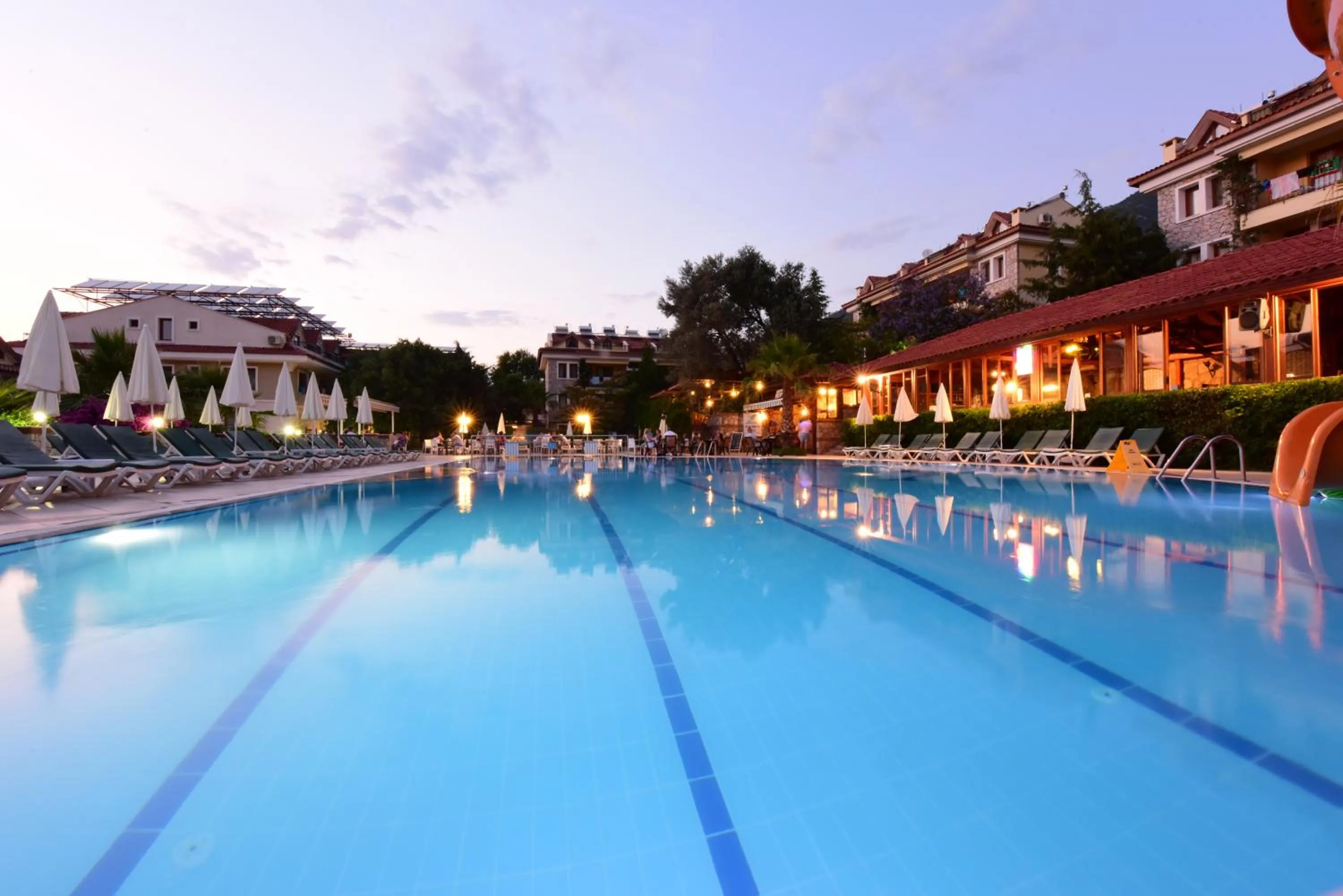 Pool view in Perdikia Hill Hotel And Villas