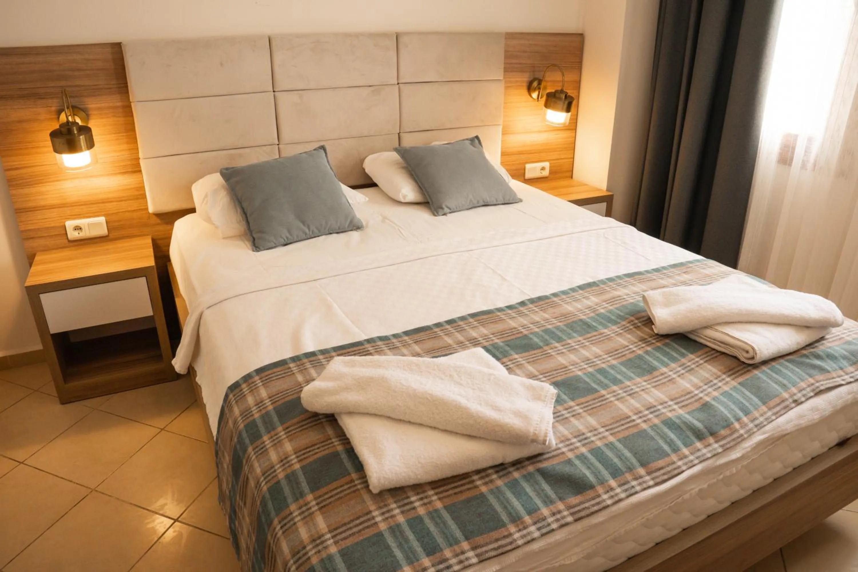Bed in Perdikia Hill Hotel And Villas