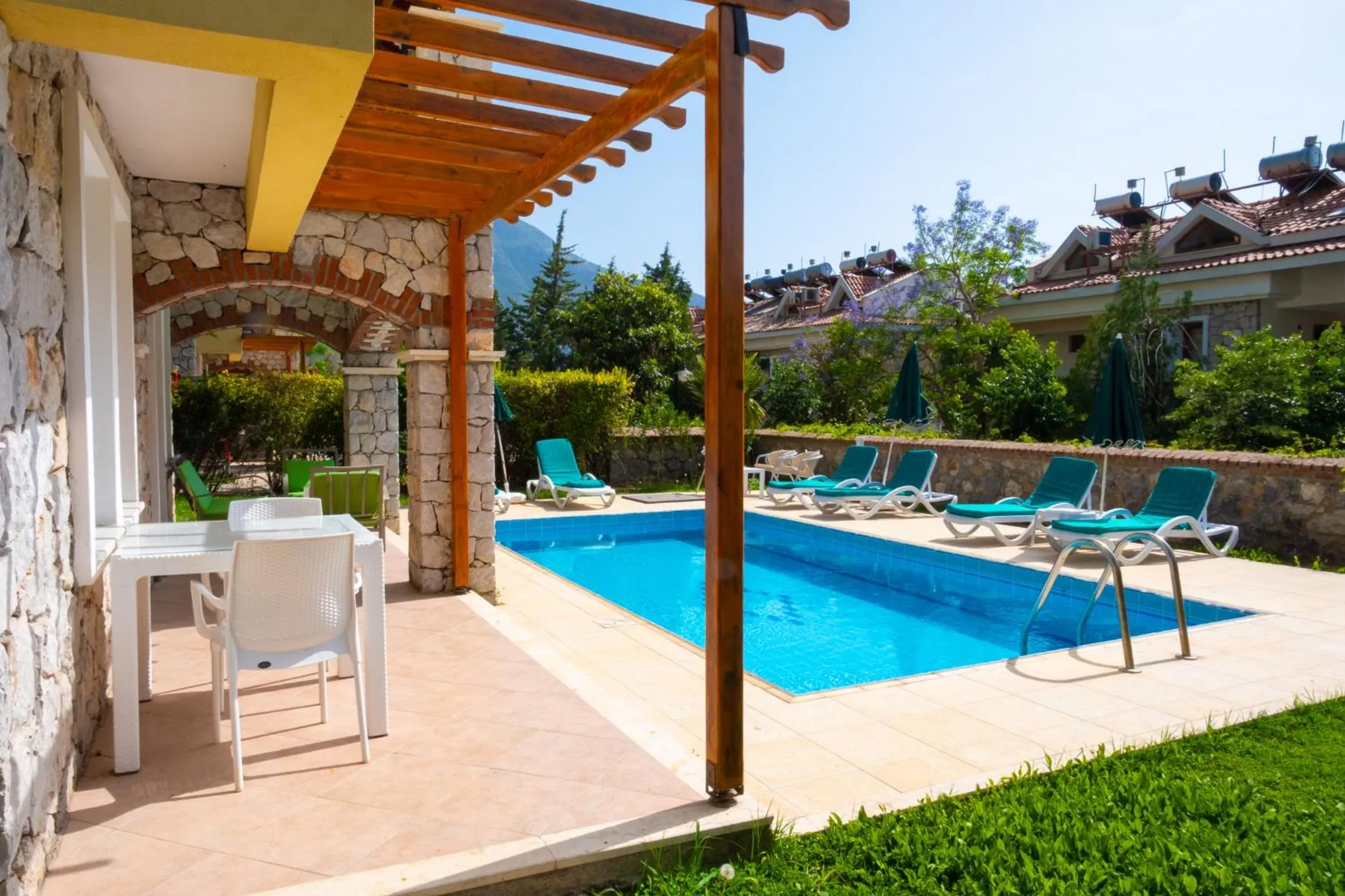 Swimming pool in Perdikia Hill Hotel And Villas