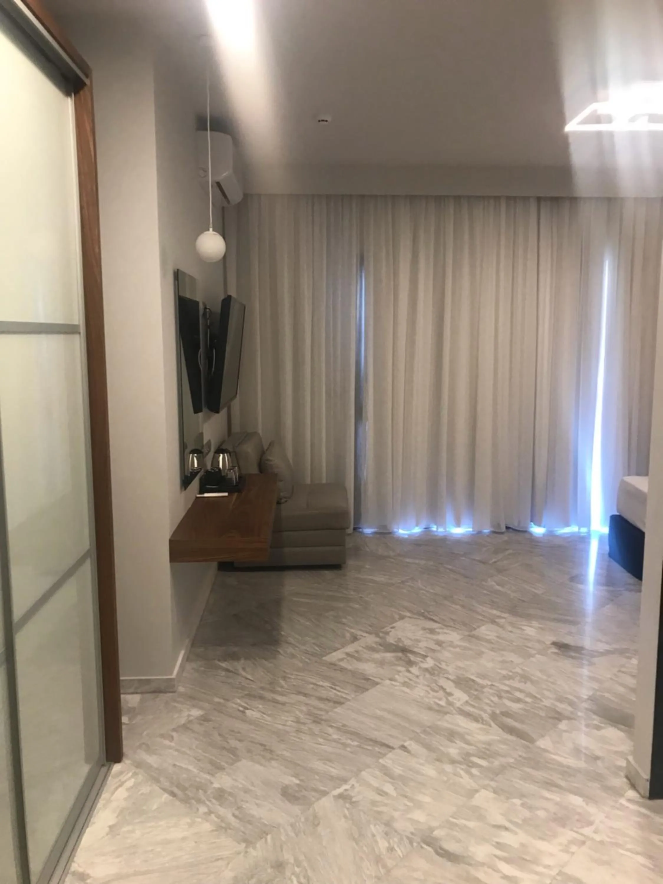 Seating area in Petra Hotel