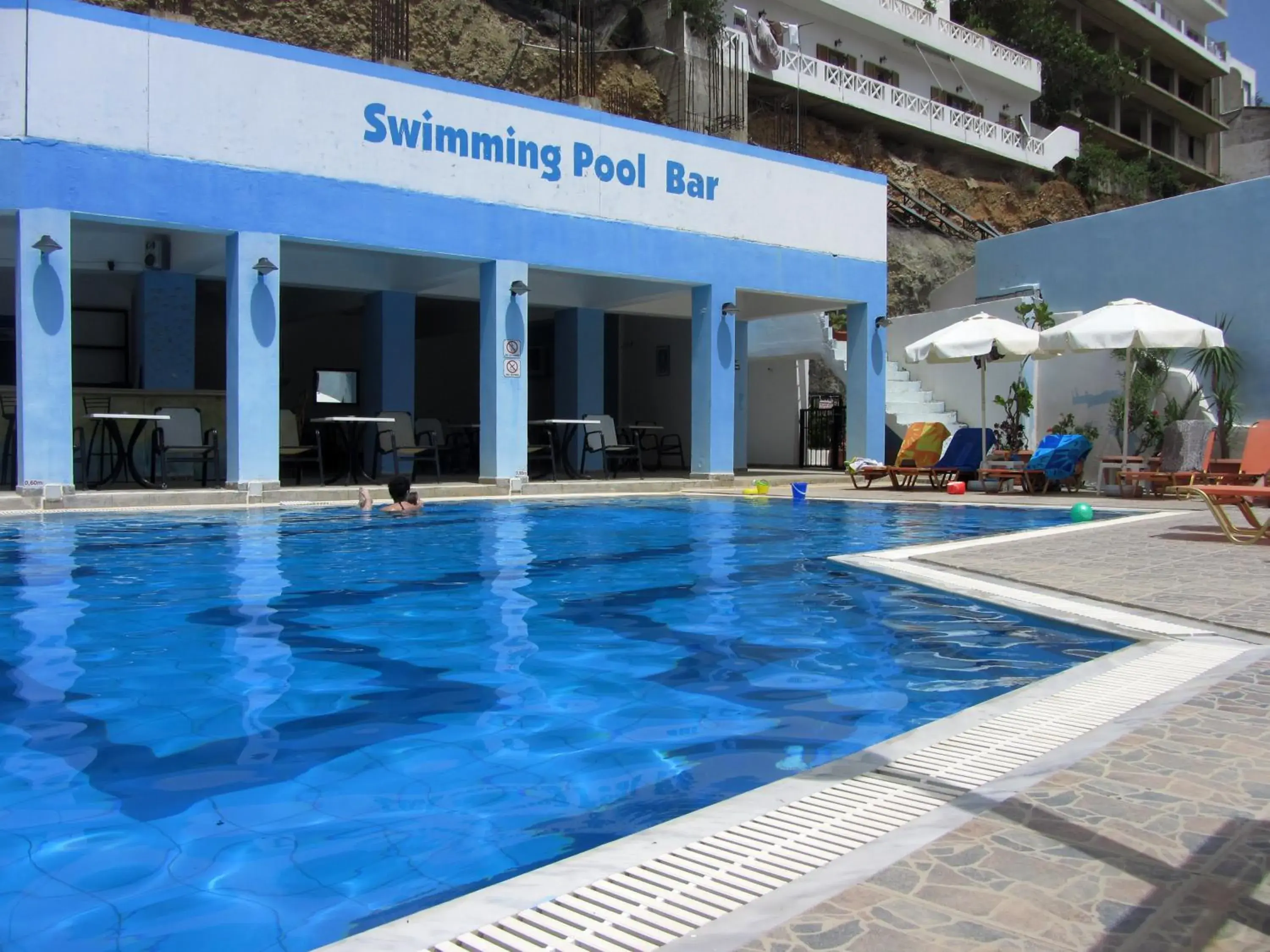 Swimming pool in Petra Hotel Swimming pool in Petra Hotel