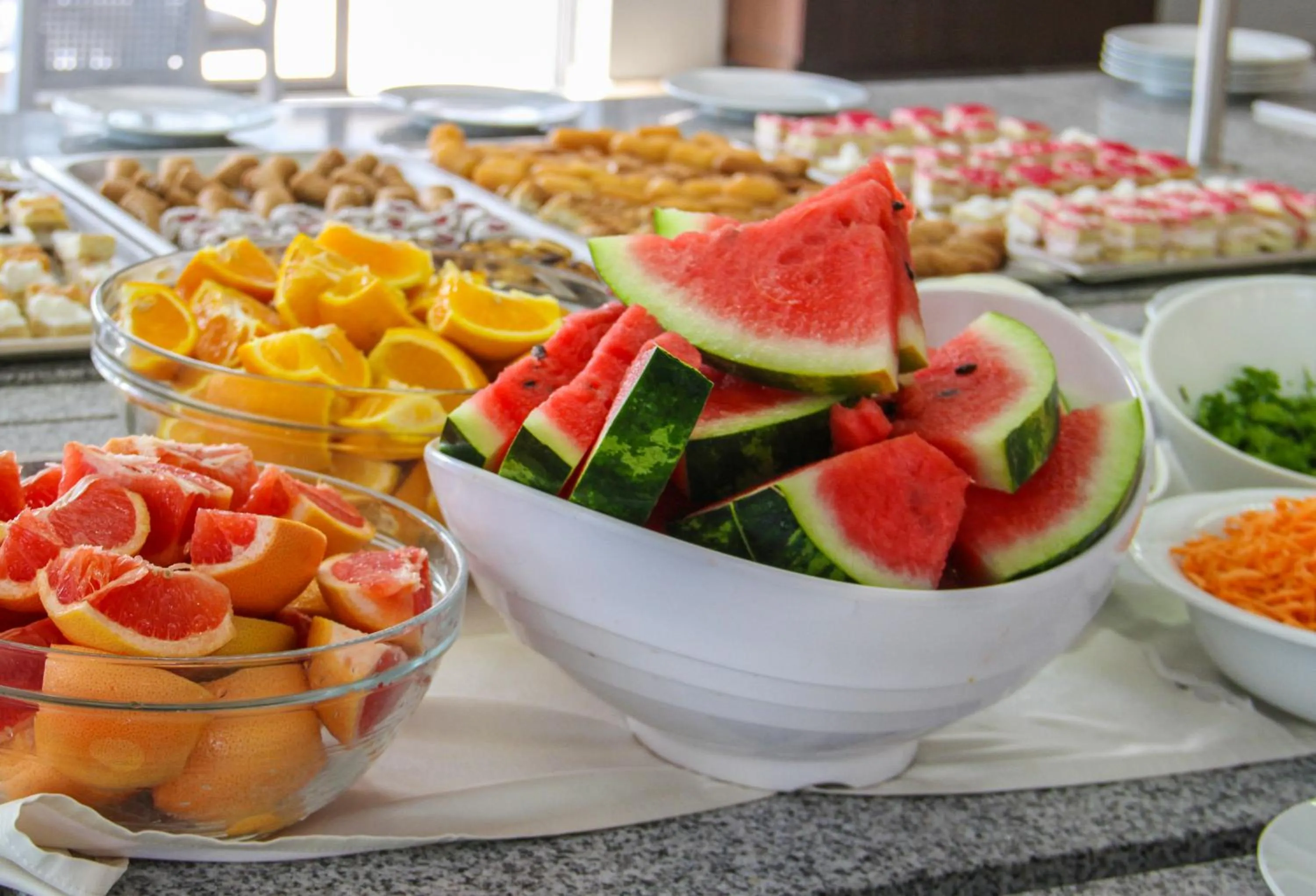 Breakfast in Smartline Meridian Hotel