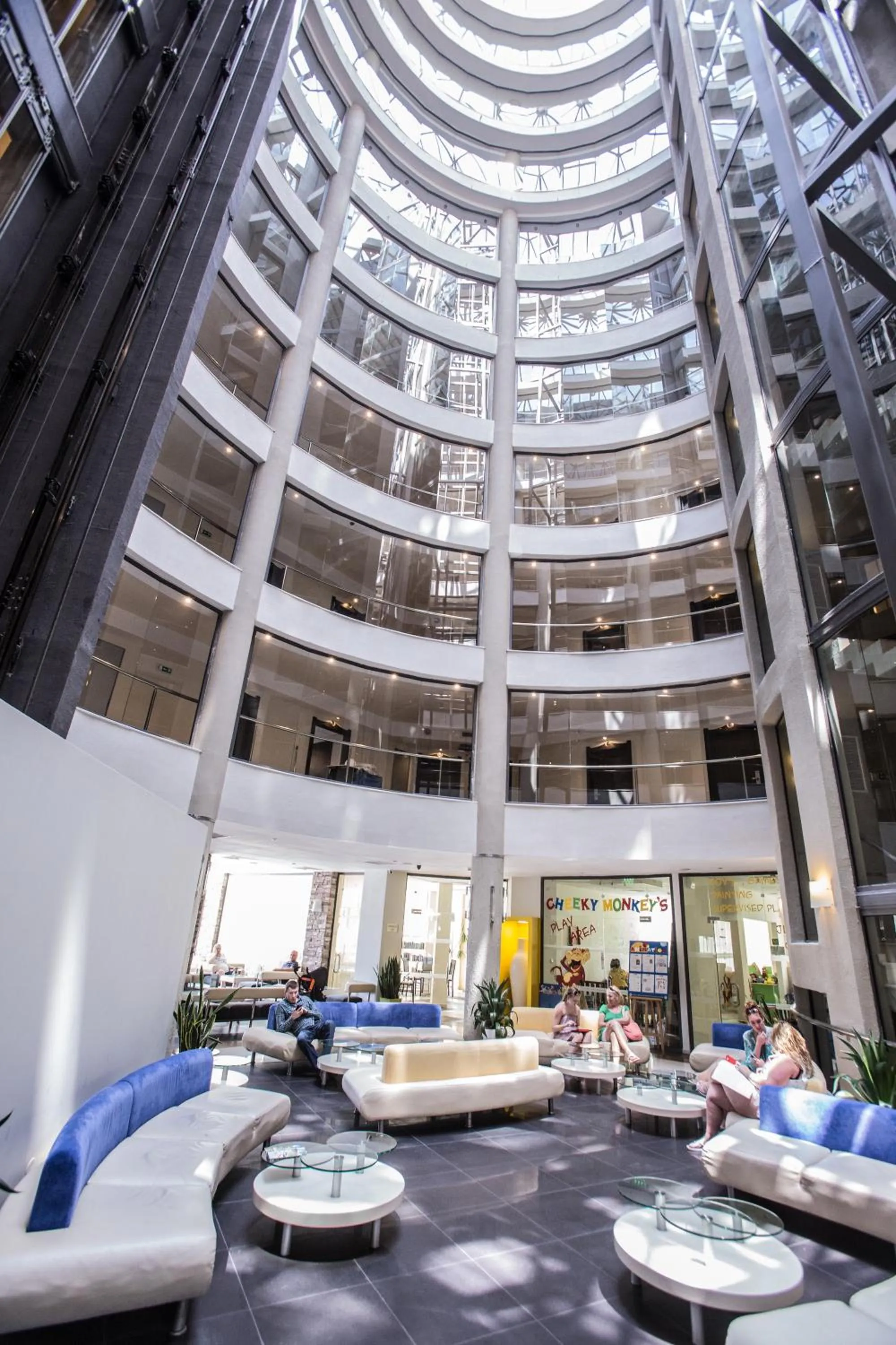 Lobby or reception in Smartline Meridian Hotel