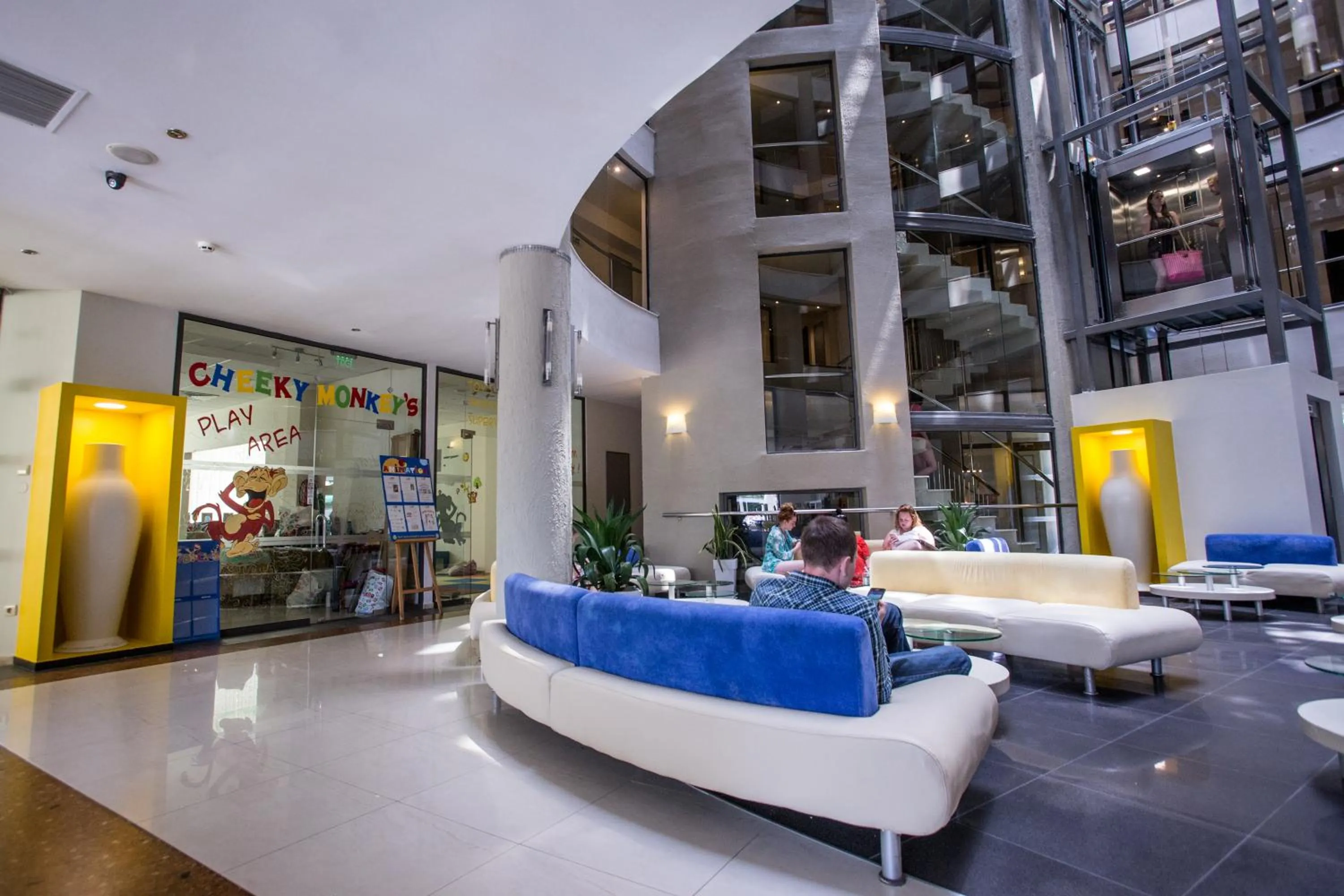 Lobby or reception in Smartline Meridian Hotel