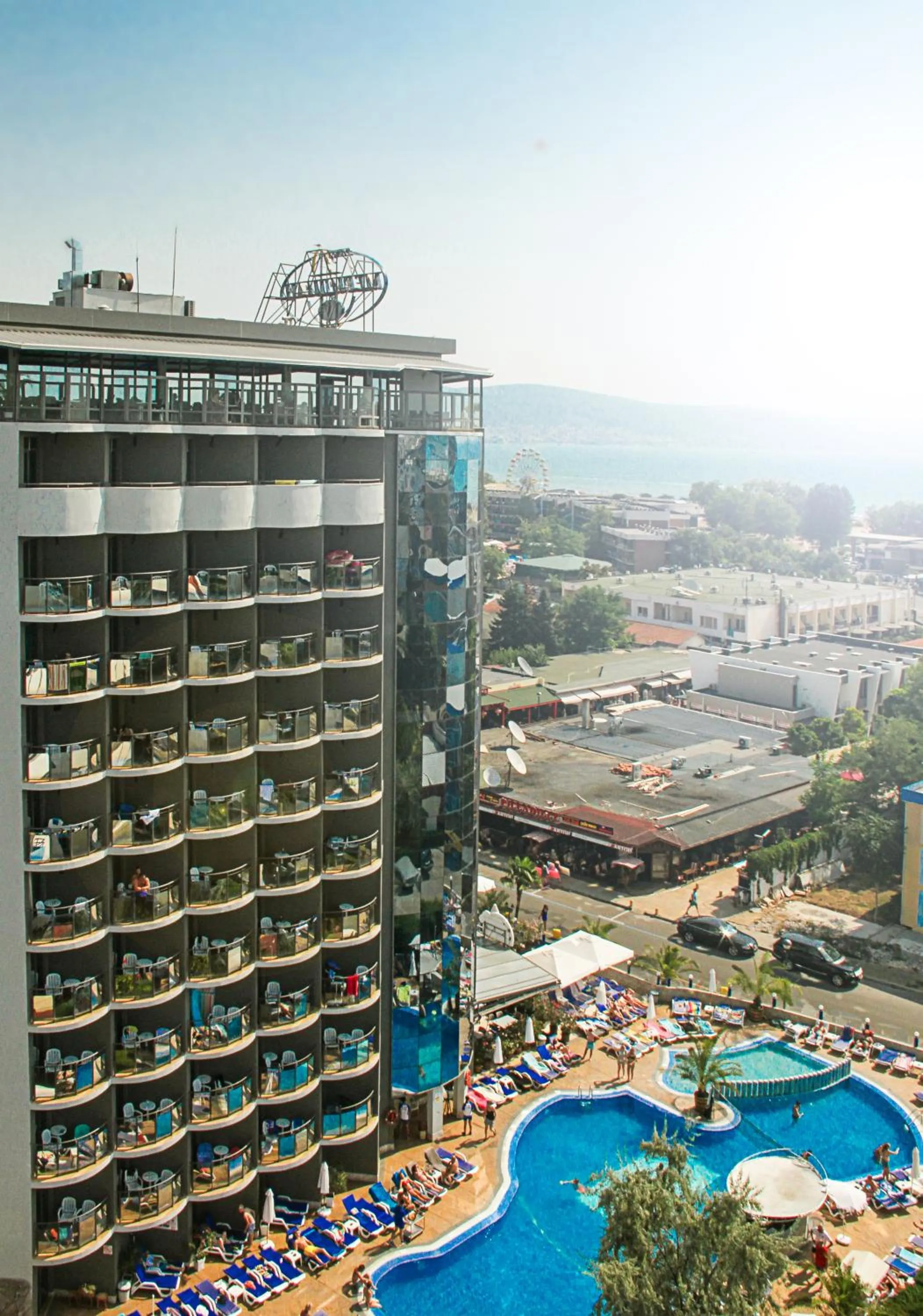 Bird's eye view in Smartline Meridian Hotel