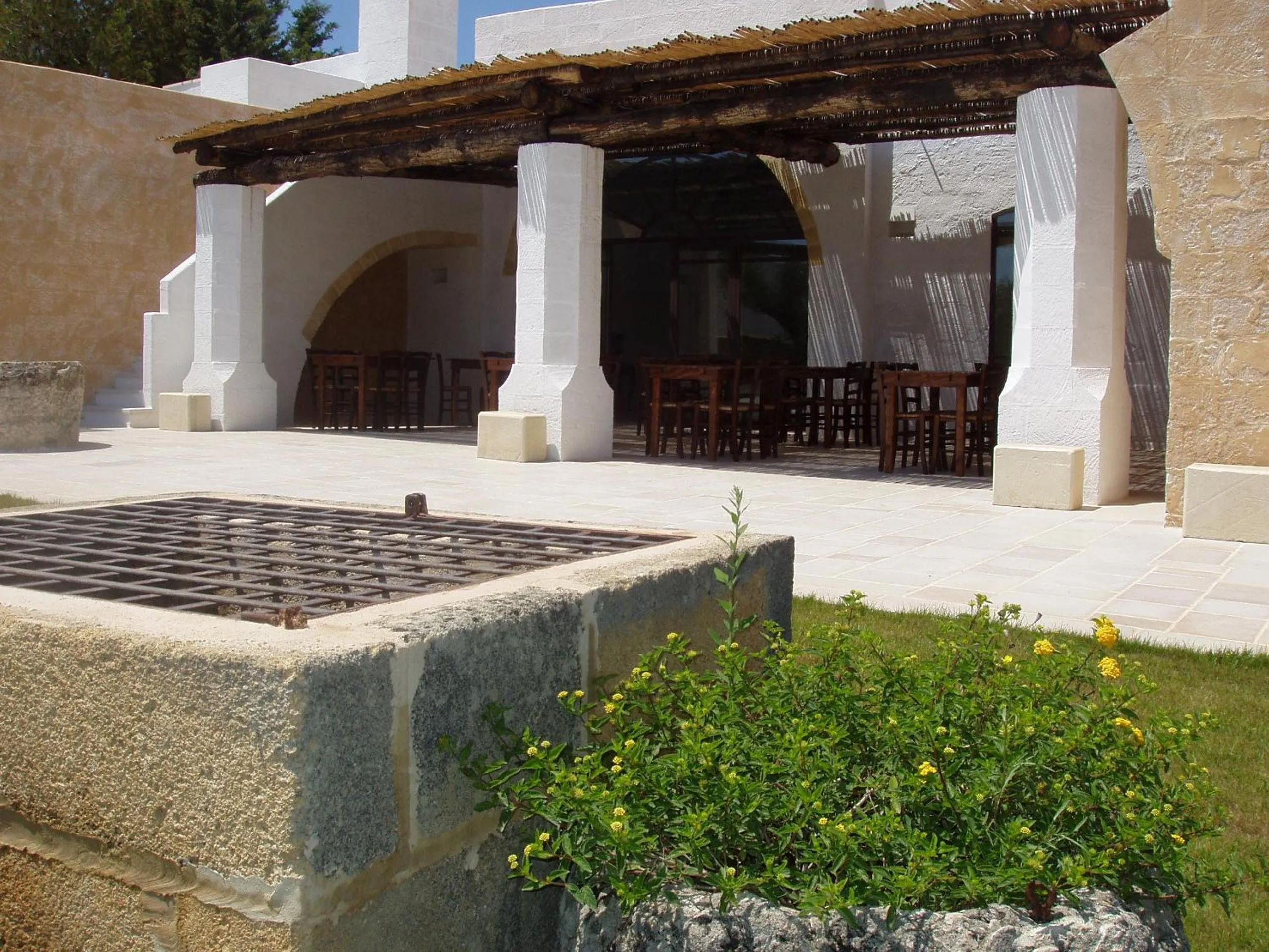 Garden in Masseria L'Antico Frantoio