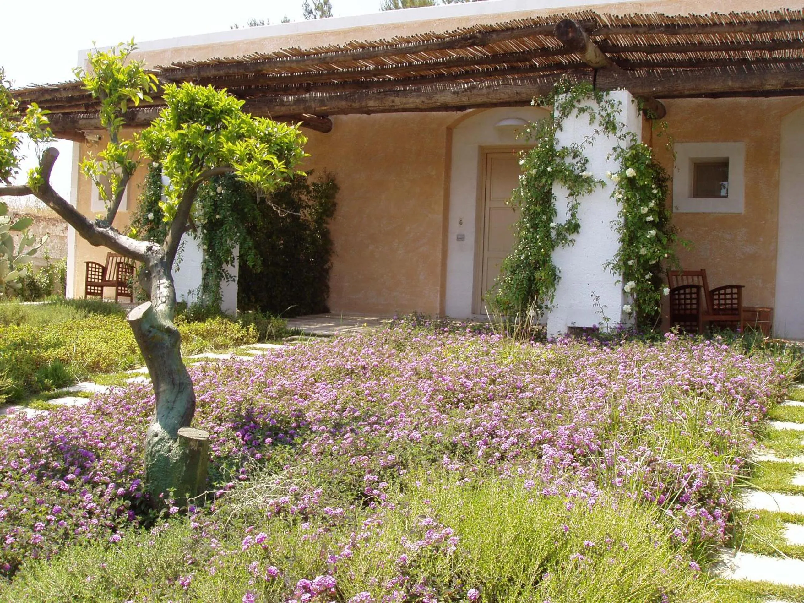 Garden in Masseria L'Antico Frantoio
