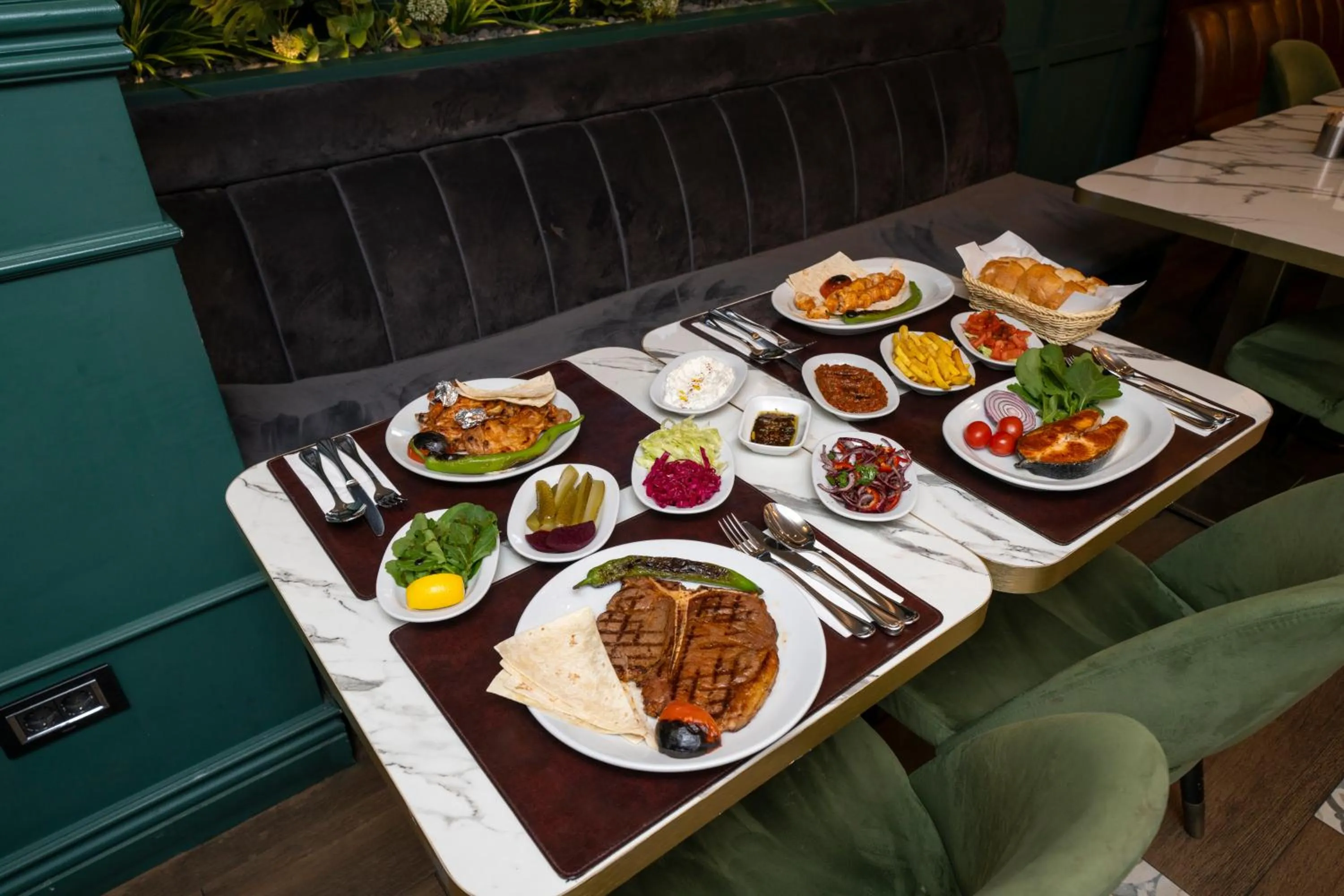 Dinner in Amethyst Hotel