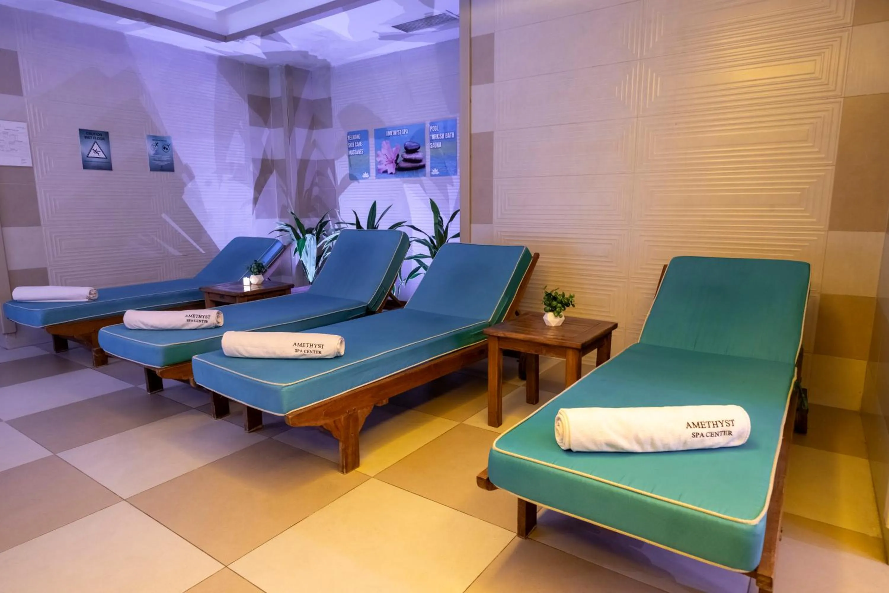 Spa and wellness centre/facilities in Amethyst Hotel