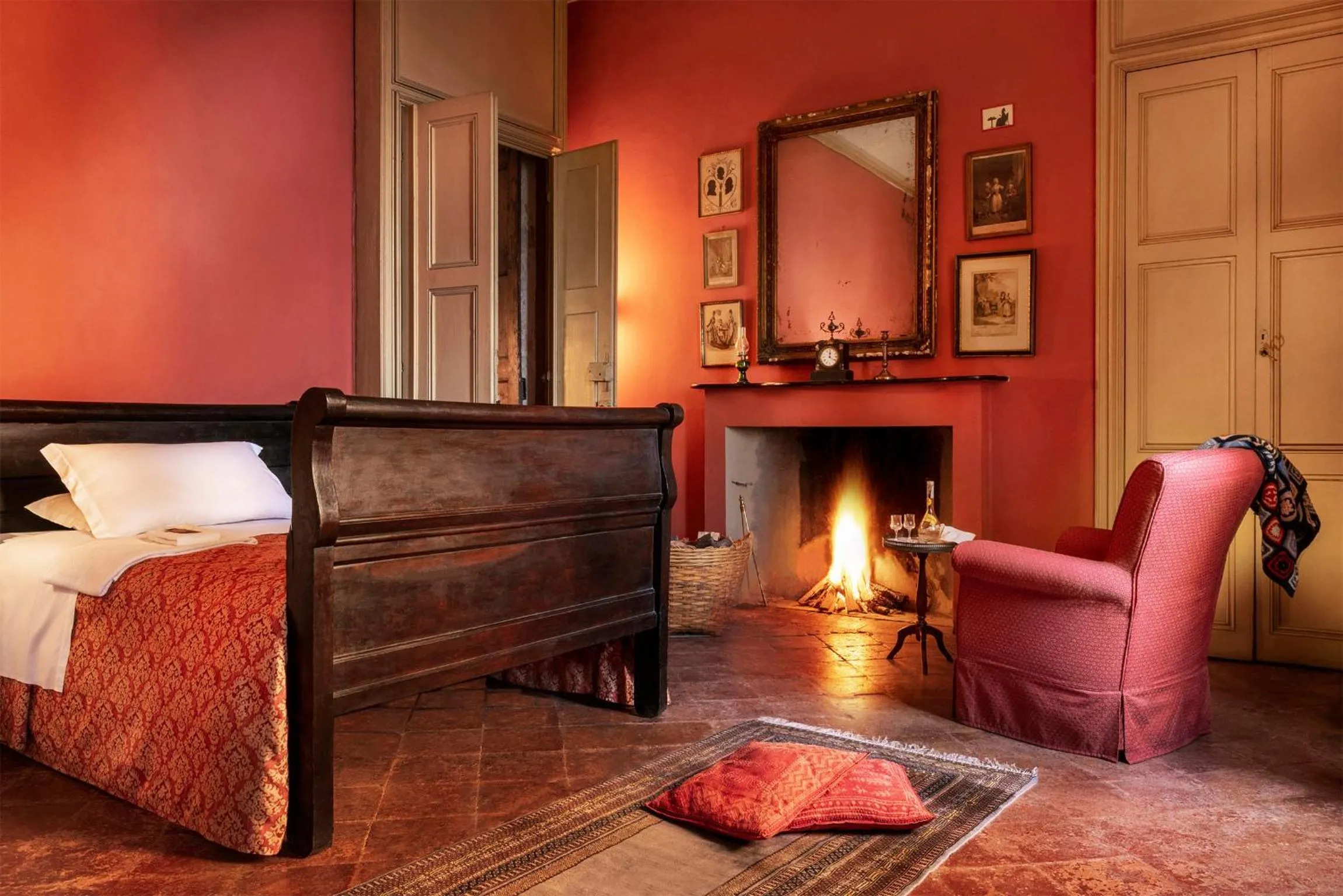 Bed in Castello Di San Sebastiano Po