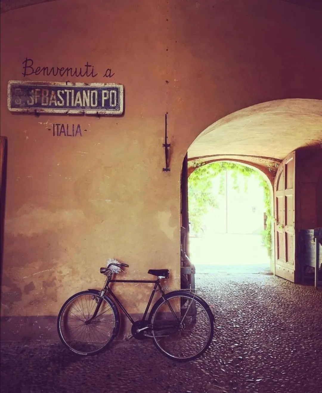 Facade/entrance in Castello Di San Sebastiano Po