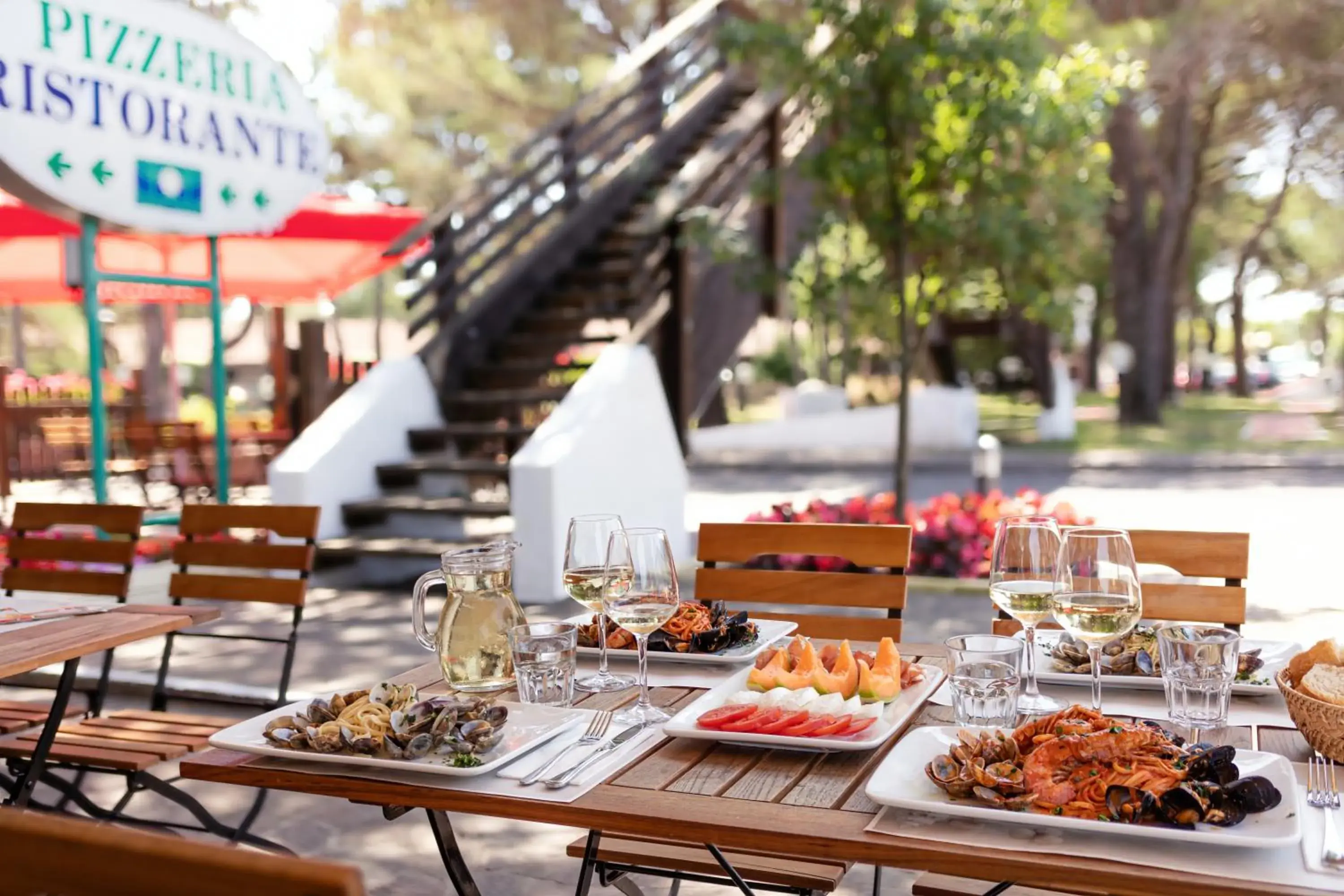 Restaurant/places to eat in Residence Punta Spin Restaurant/places to eat in Residence Punta Spin