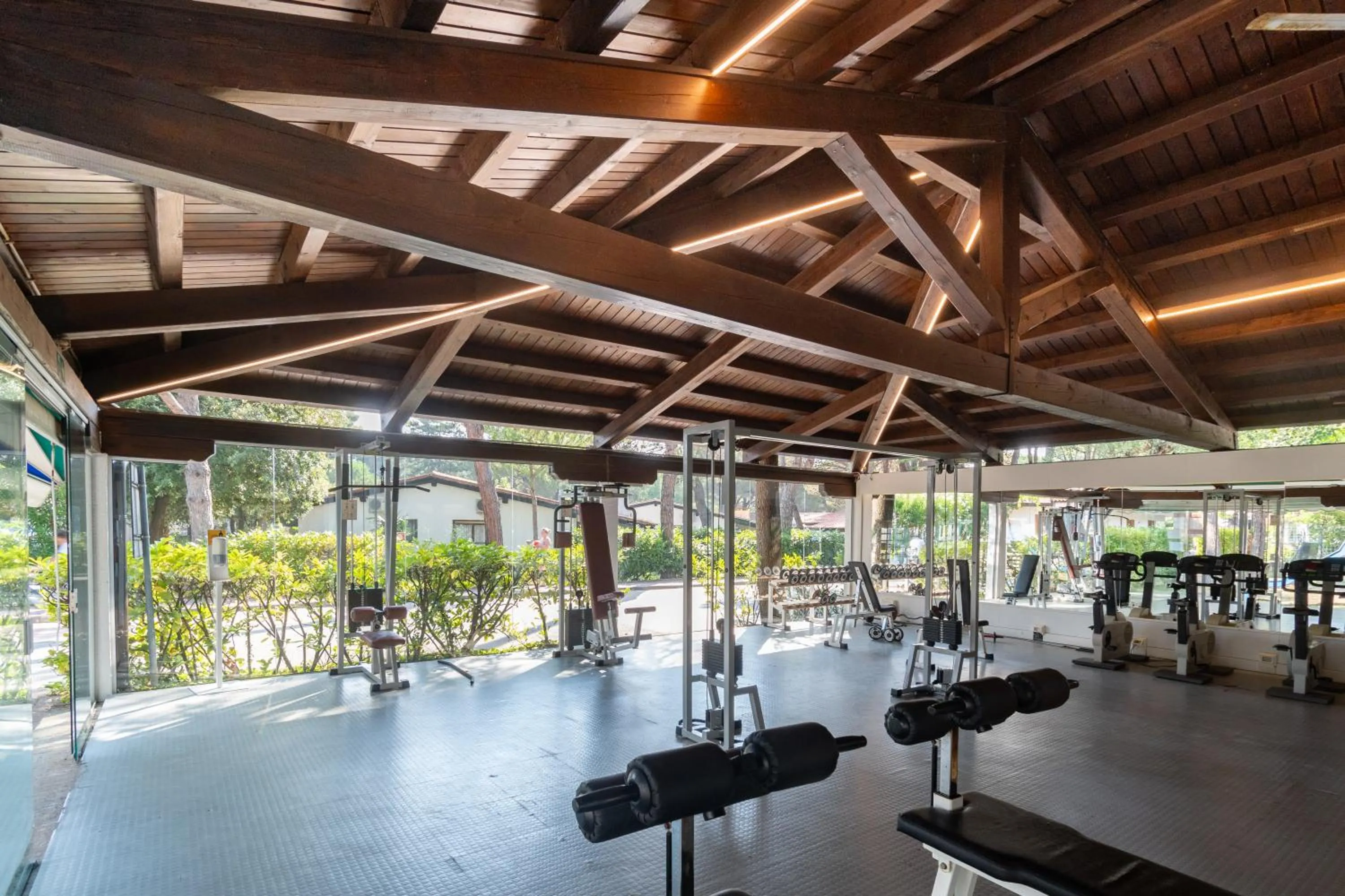 Fitness centre/facilities in Residence Punta Spin