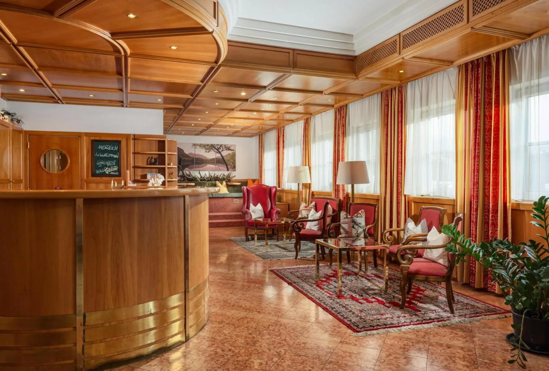 Lobby or reception in Hotel Restaurant Lebzelter