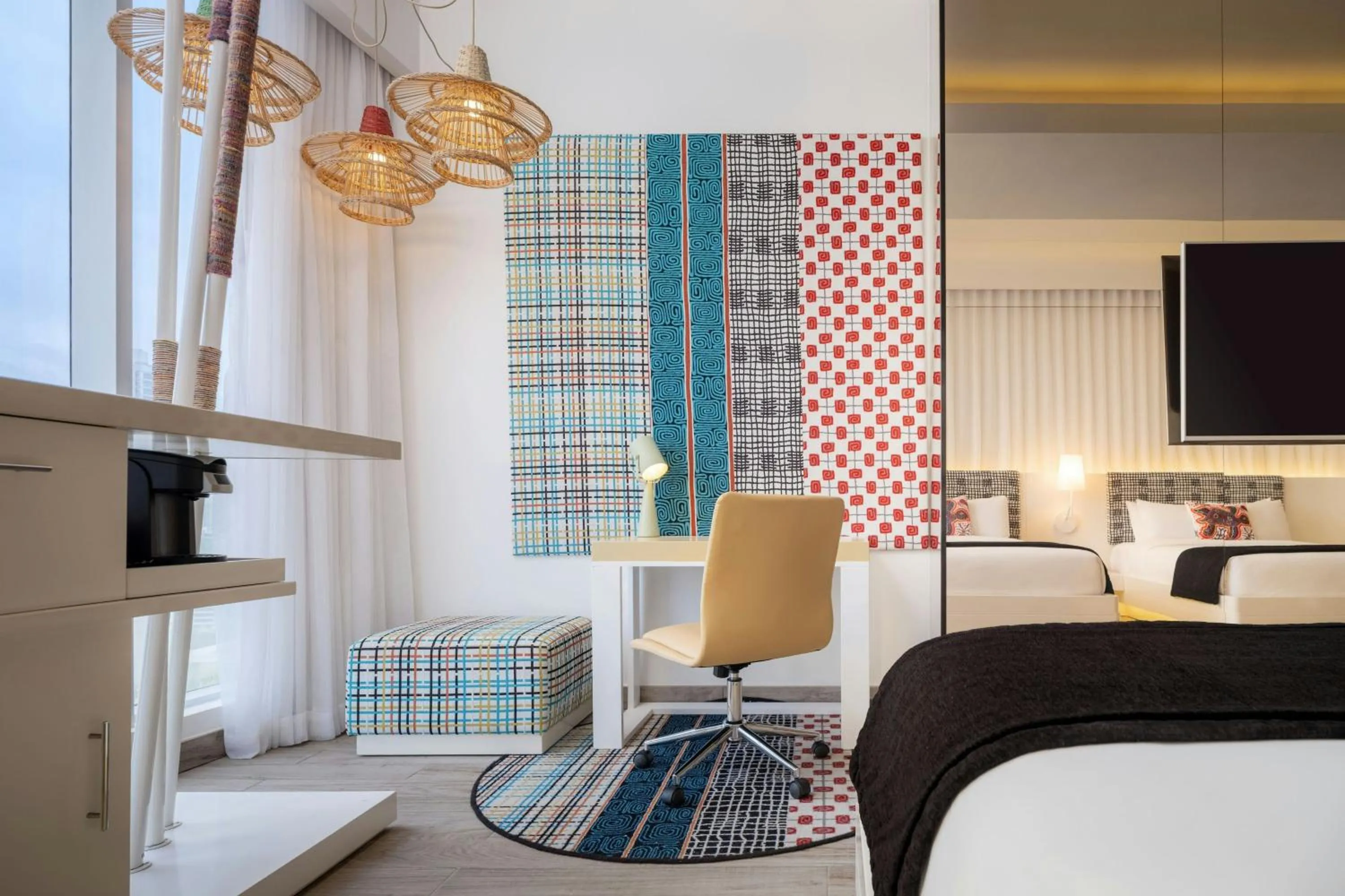 Photo of the whole room, Bed in W Panama