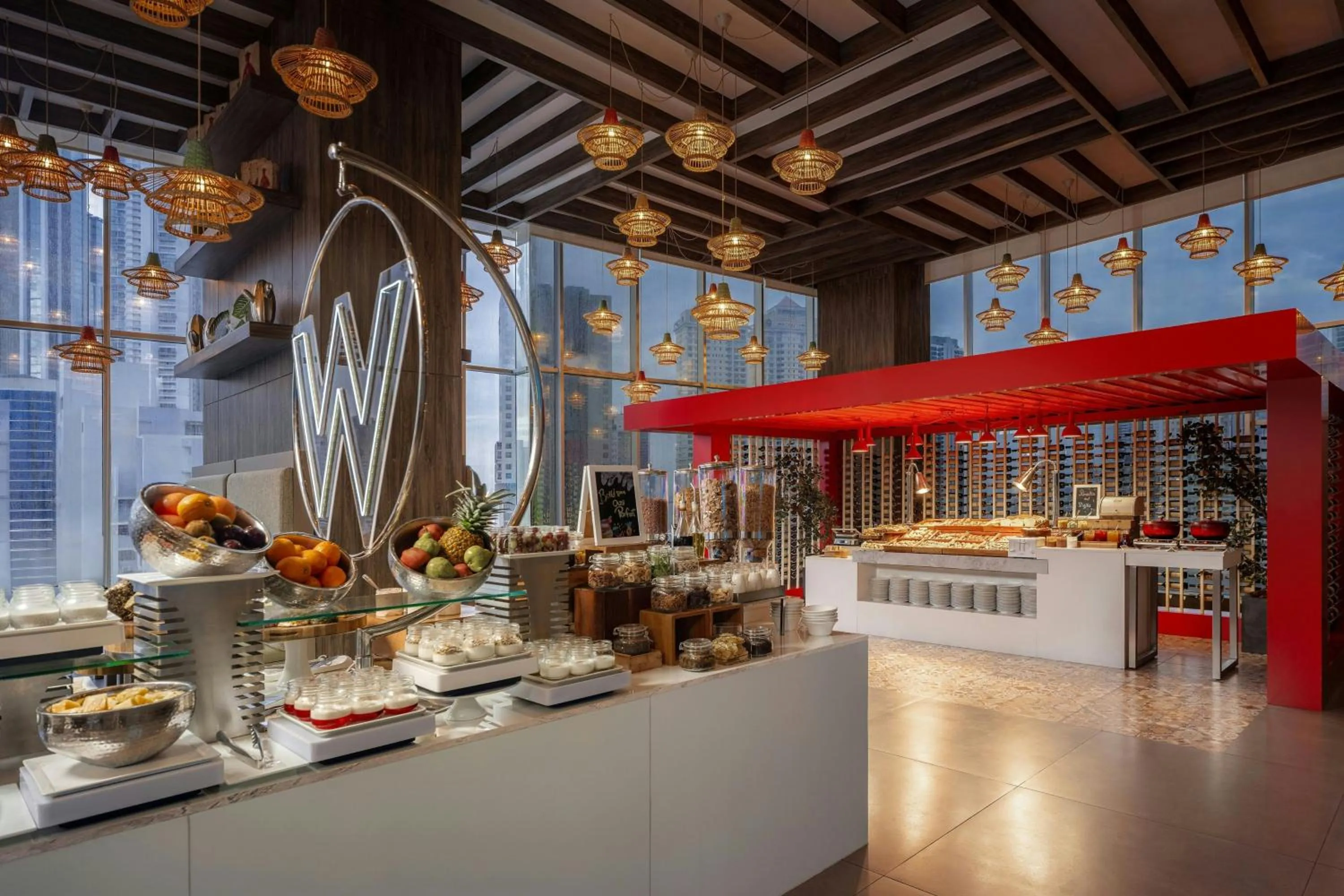 Restaurant/places to eat in W Panama