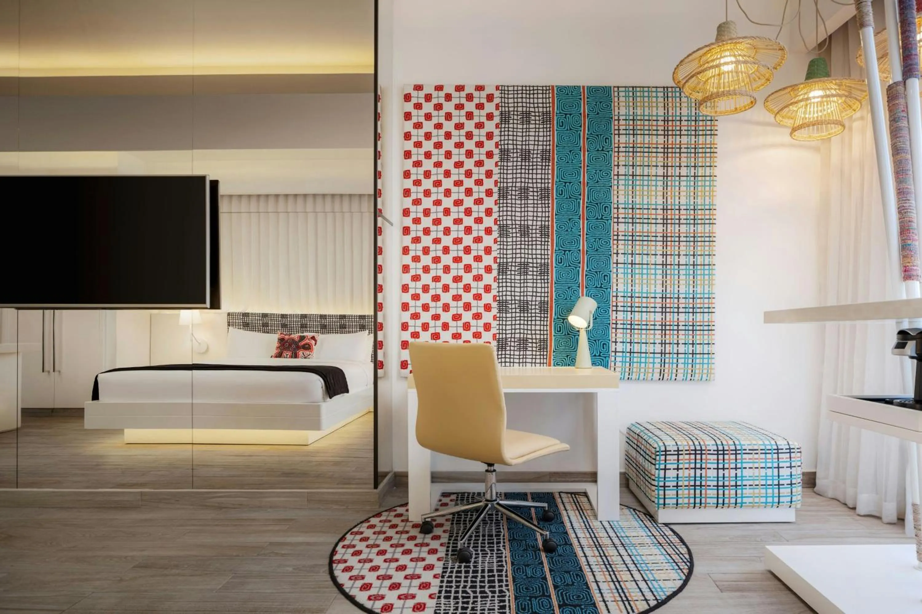 Photo of the whole room, Bed in W Panama