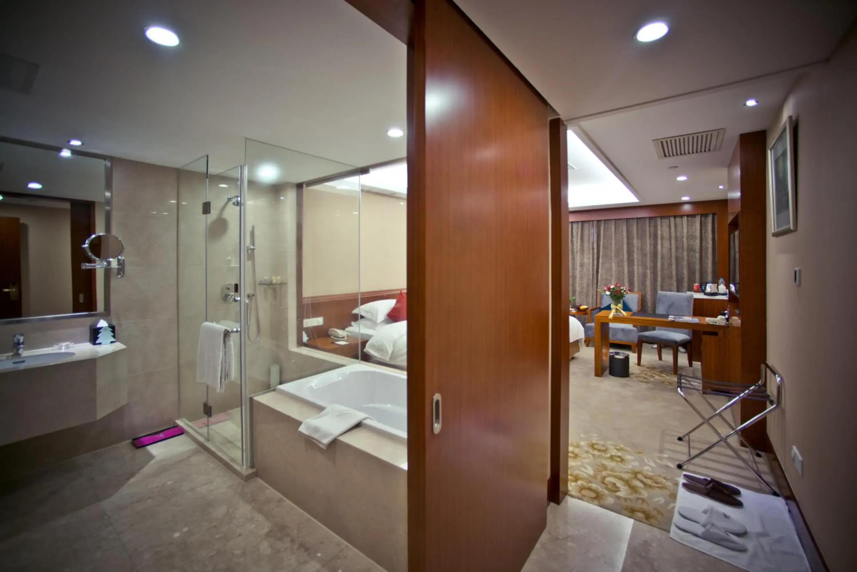 Bed in Huafang Jinling International Hotel Zhangjiagang Bed in Huafang Jinling International Hotel Zhangjiagang