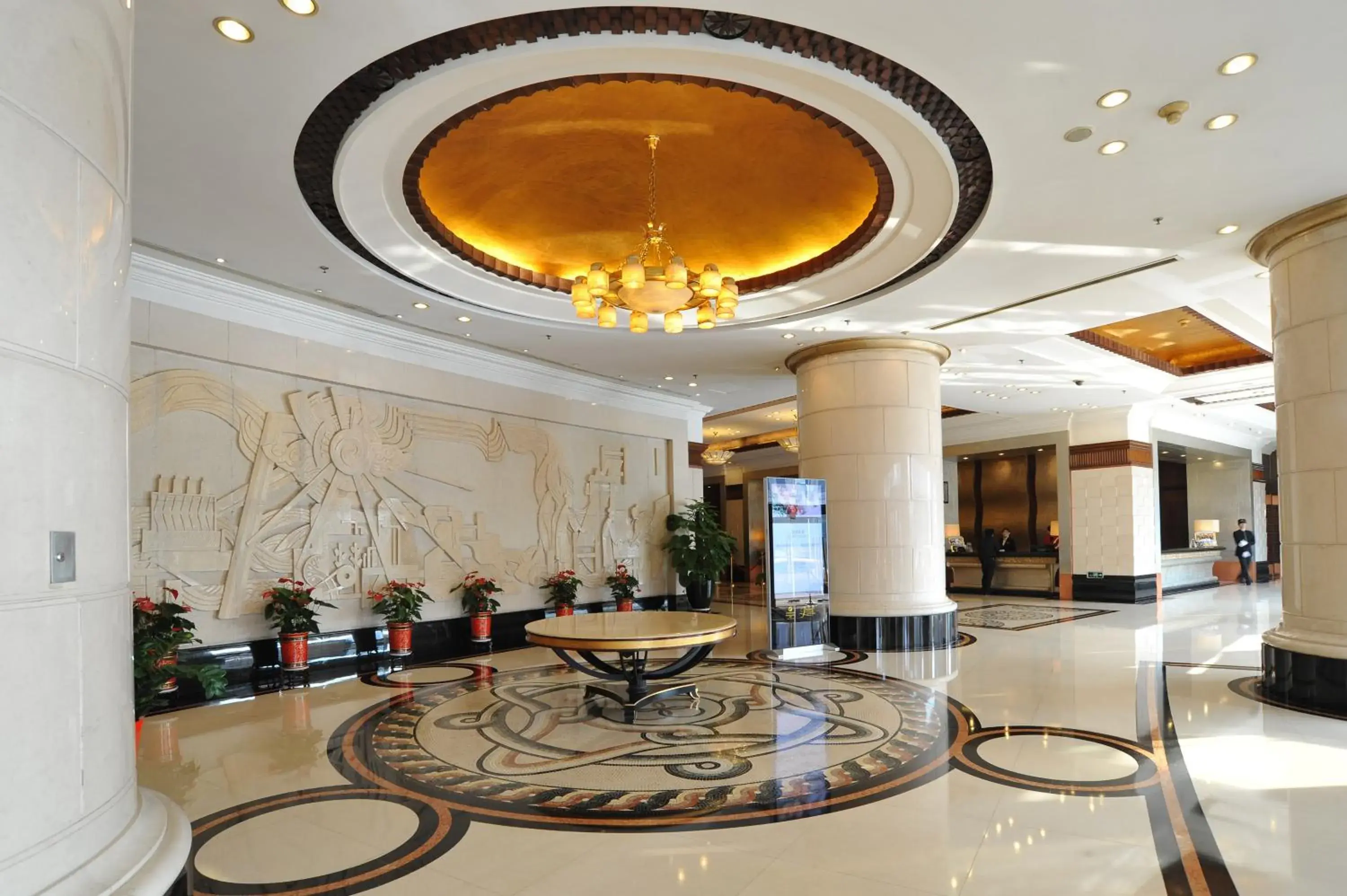 Lobby or reception in Huafang Jinling International Hotel Zhangjiagang Lobby or reception in Huafang Jinling International Hotel Zhangjiagang