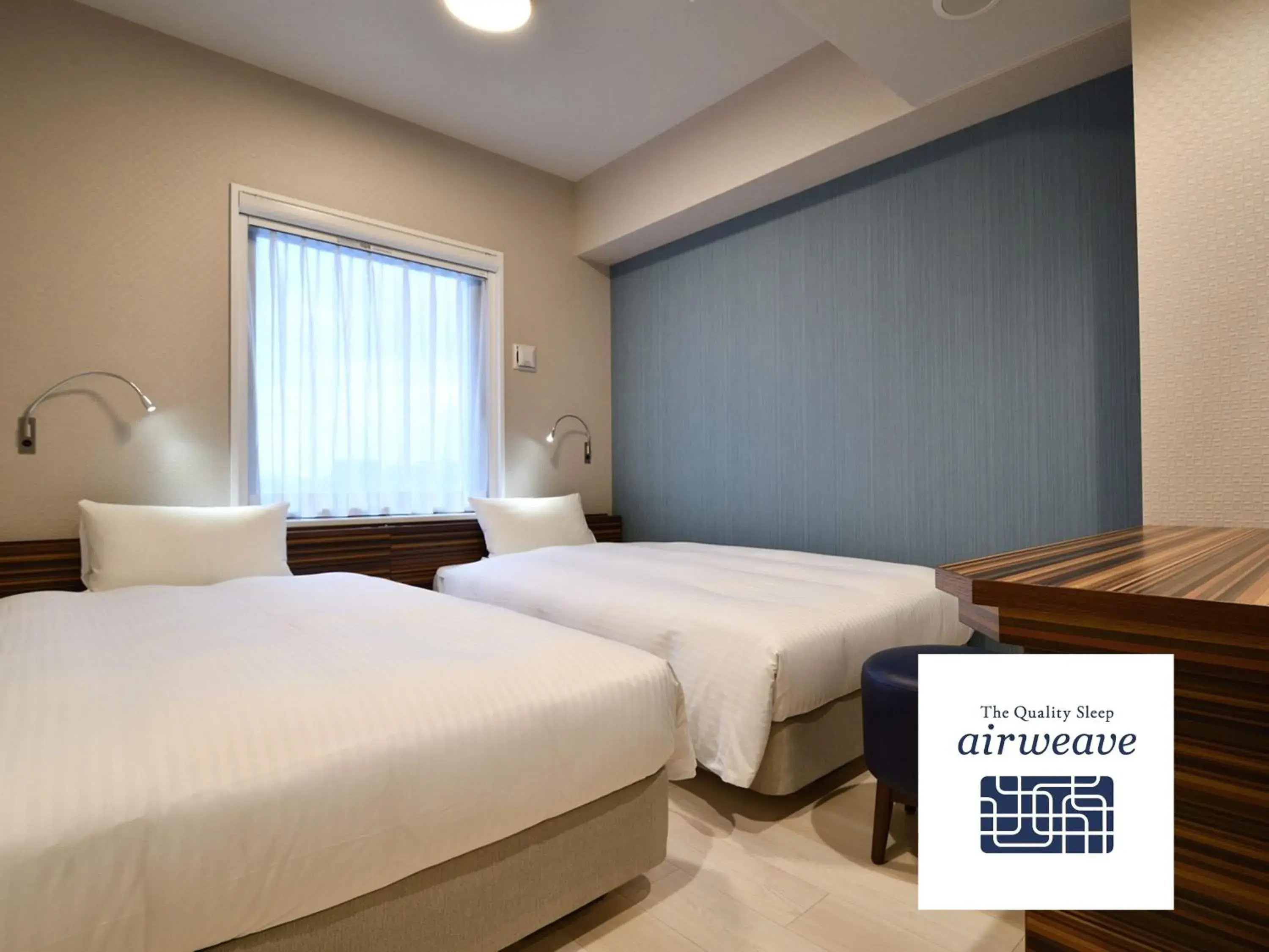 Standard Twin Room with Air Weave Mattress - Non-Smoking in The BREAKFAST HOTEL Fukuoka Nakasu Standard Twin Room with Air Weave Mattress - Non-Smoking in The BREAKFAST HOTEL Fukuoka Nakasu