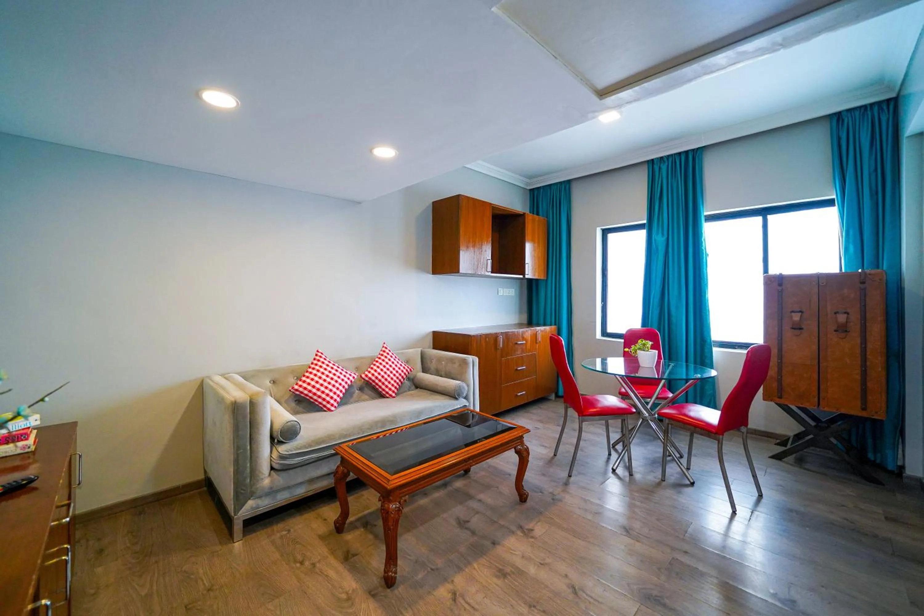 Living room in Open Hotel by Olive - The Infantry Hotel