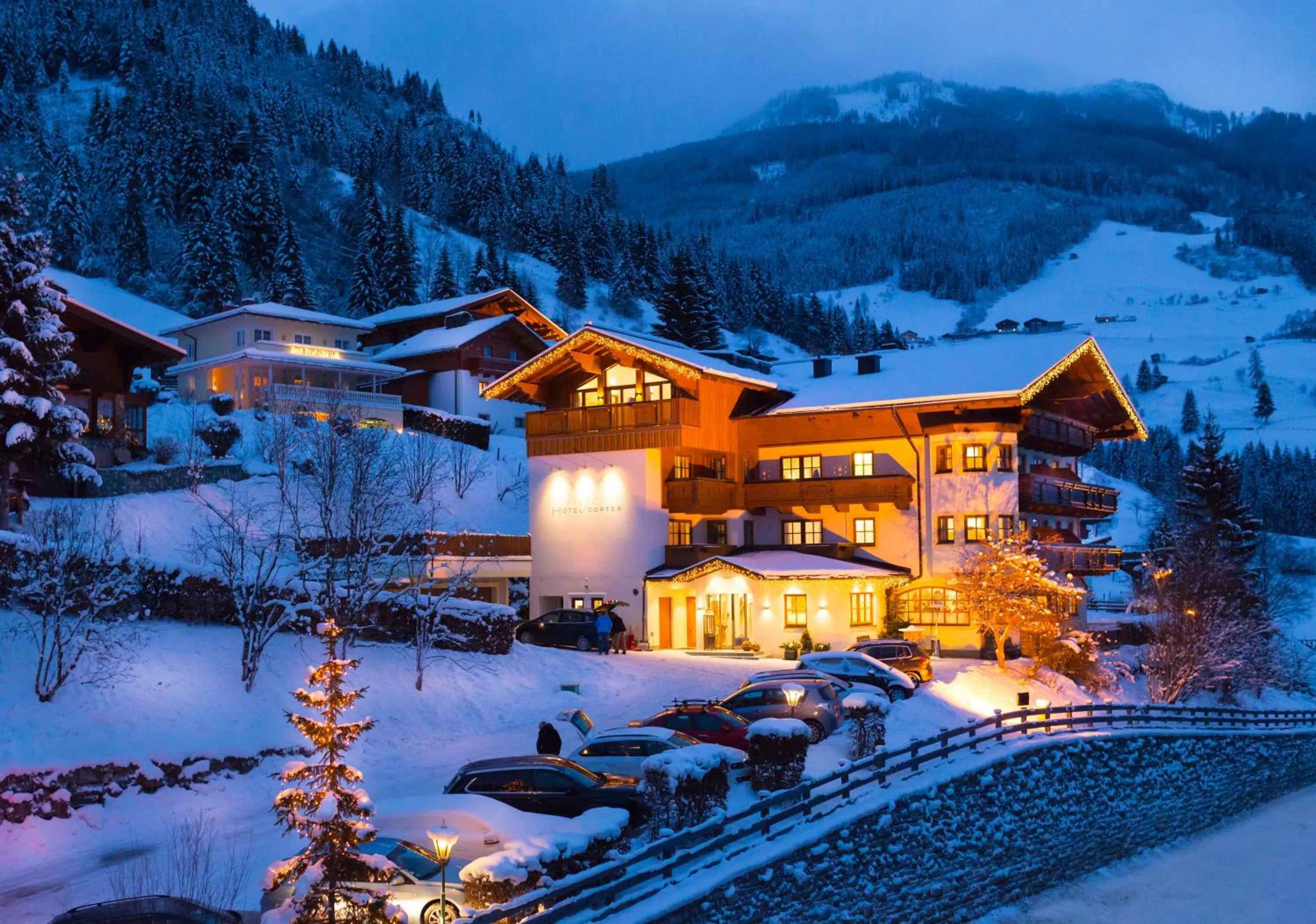 Facade/entrance in Hotel Dorfer