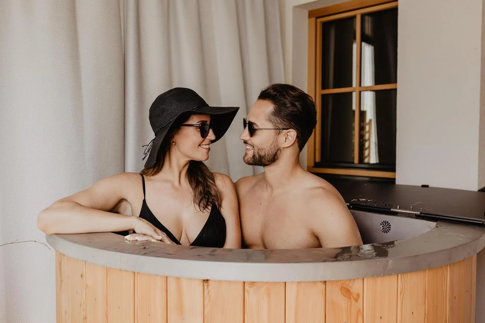 Hot Tub in Hotel Dorfer