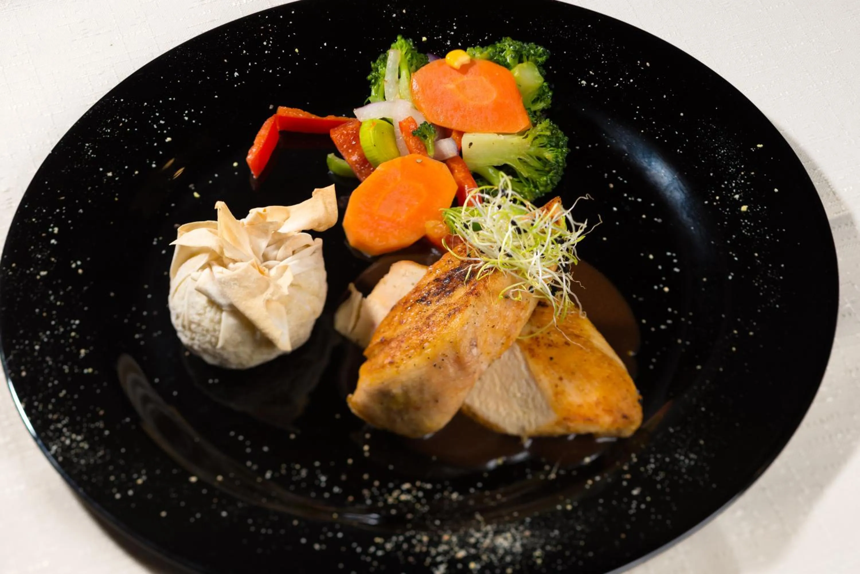 Food close-up in Hotel Dorfer