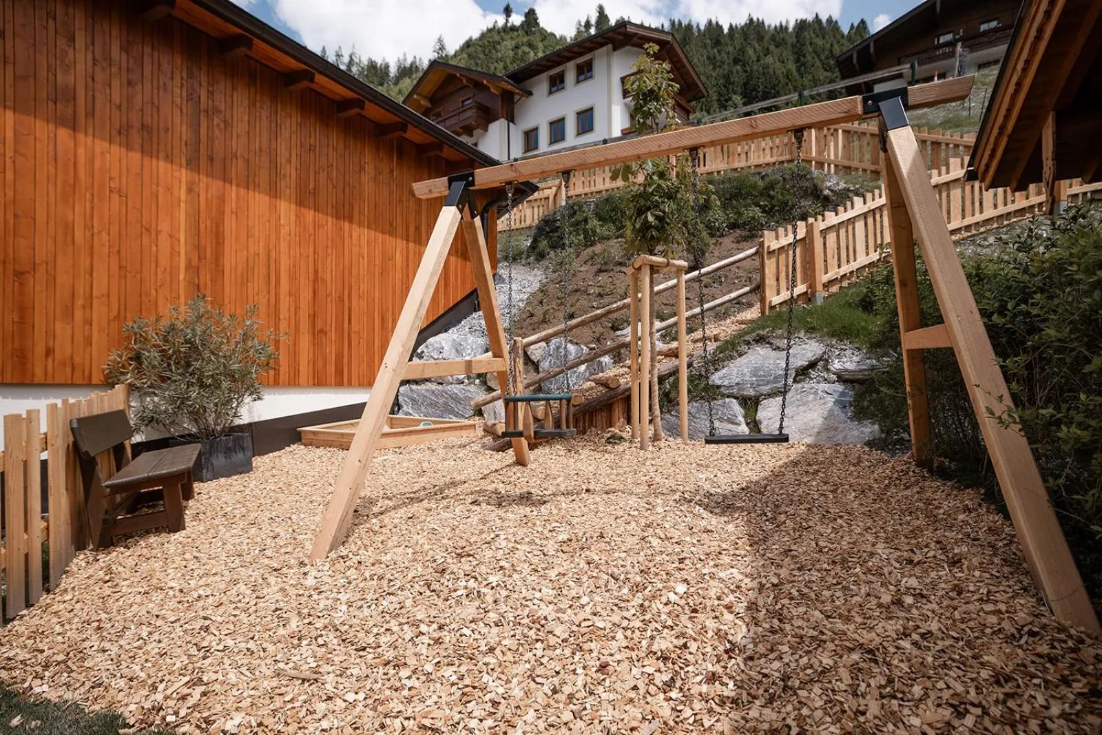 Children play ground in Hotel Dorfer