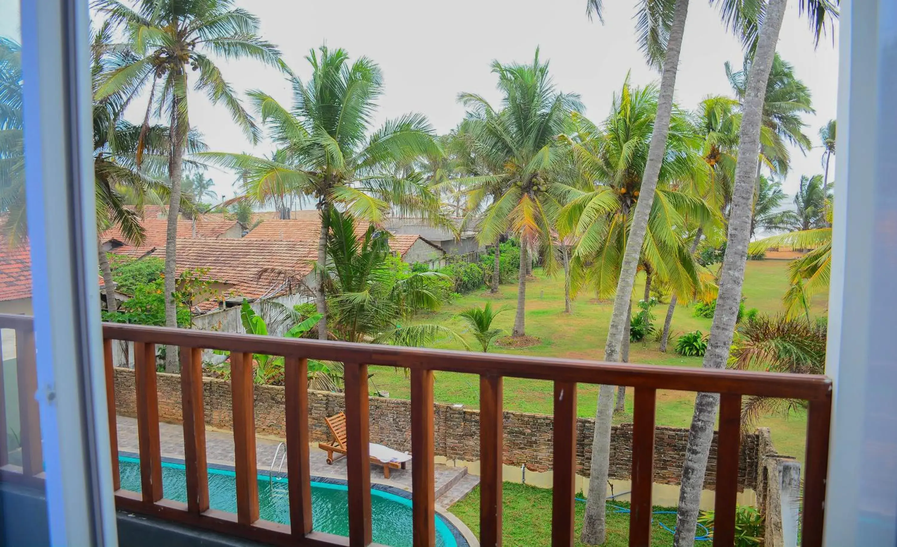Deluxe Double Room with Sea View in Hotel Star White - Negombo Deluxe Double Room with Sea View in Hotel Star White - Negombo