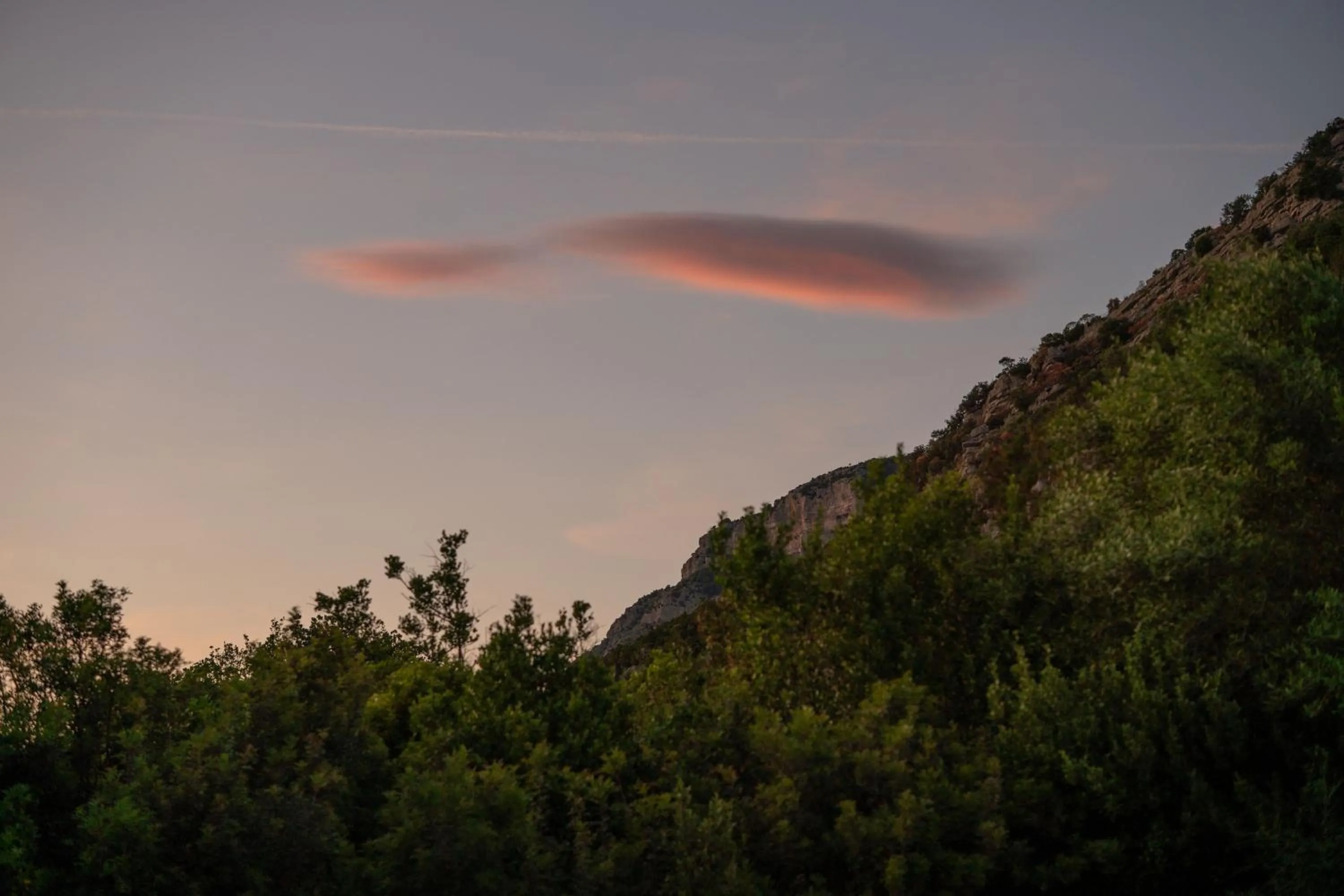 Natural landscape in il cannito