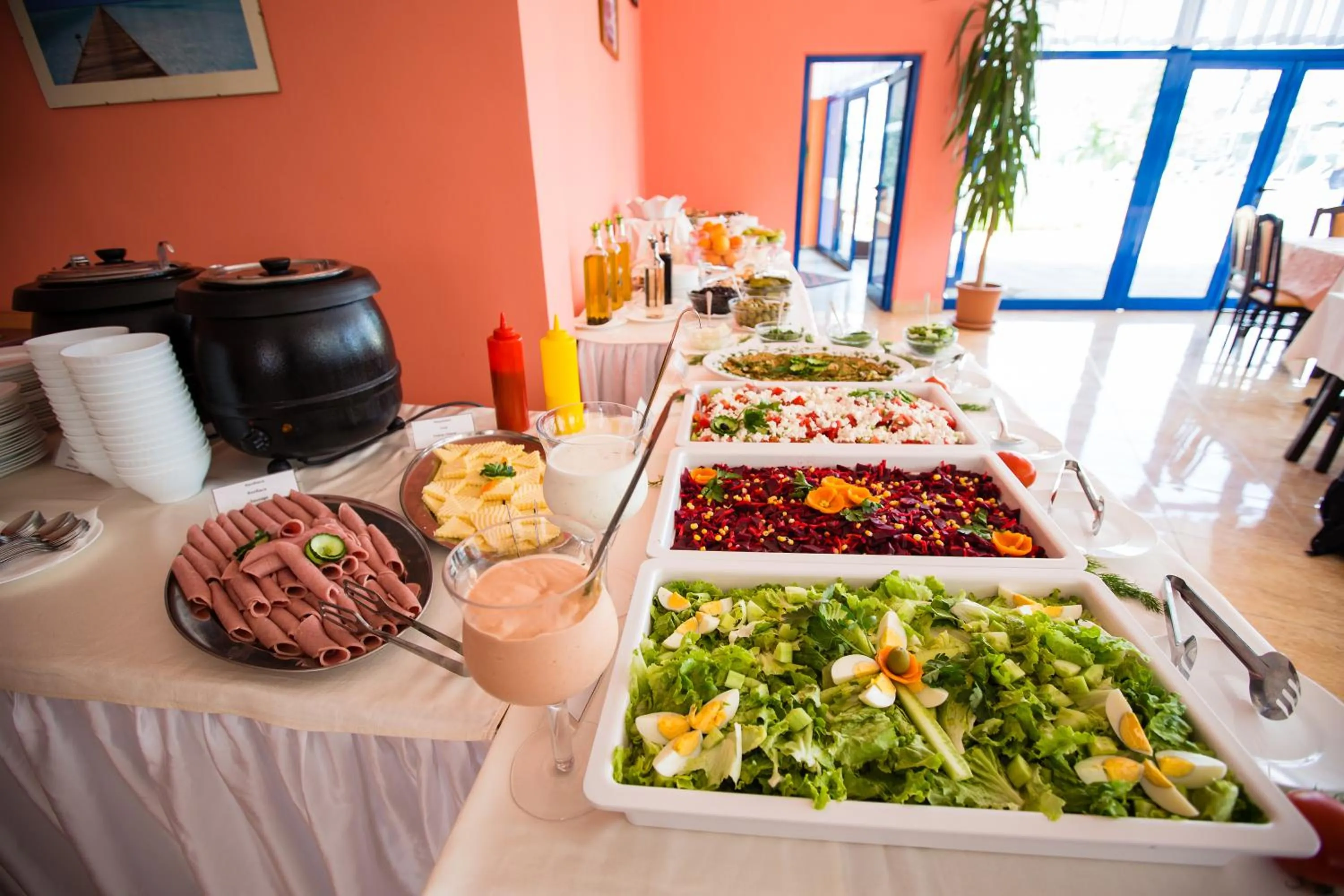 Food in Hotel Bohemi