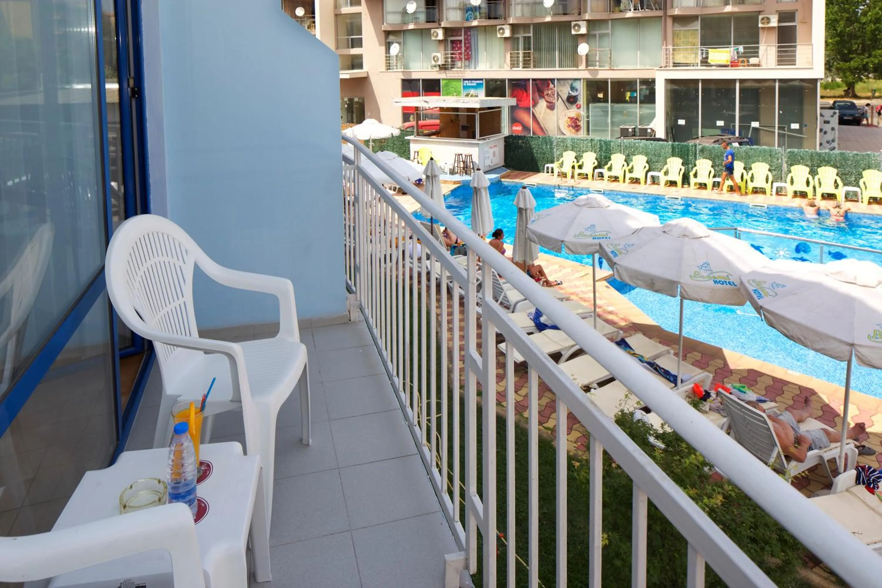 Balcony/Terrace in Hotel Bohemi