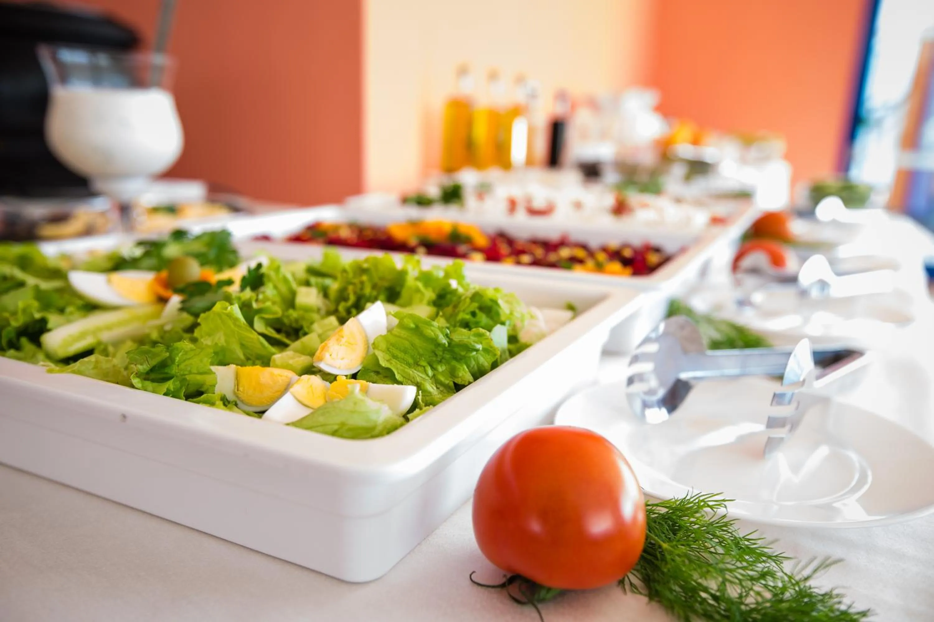 Food in Hotel Bohemi