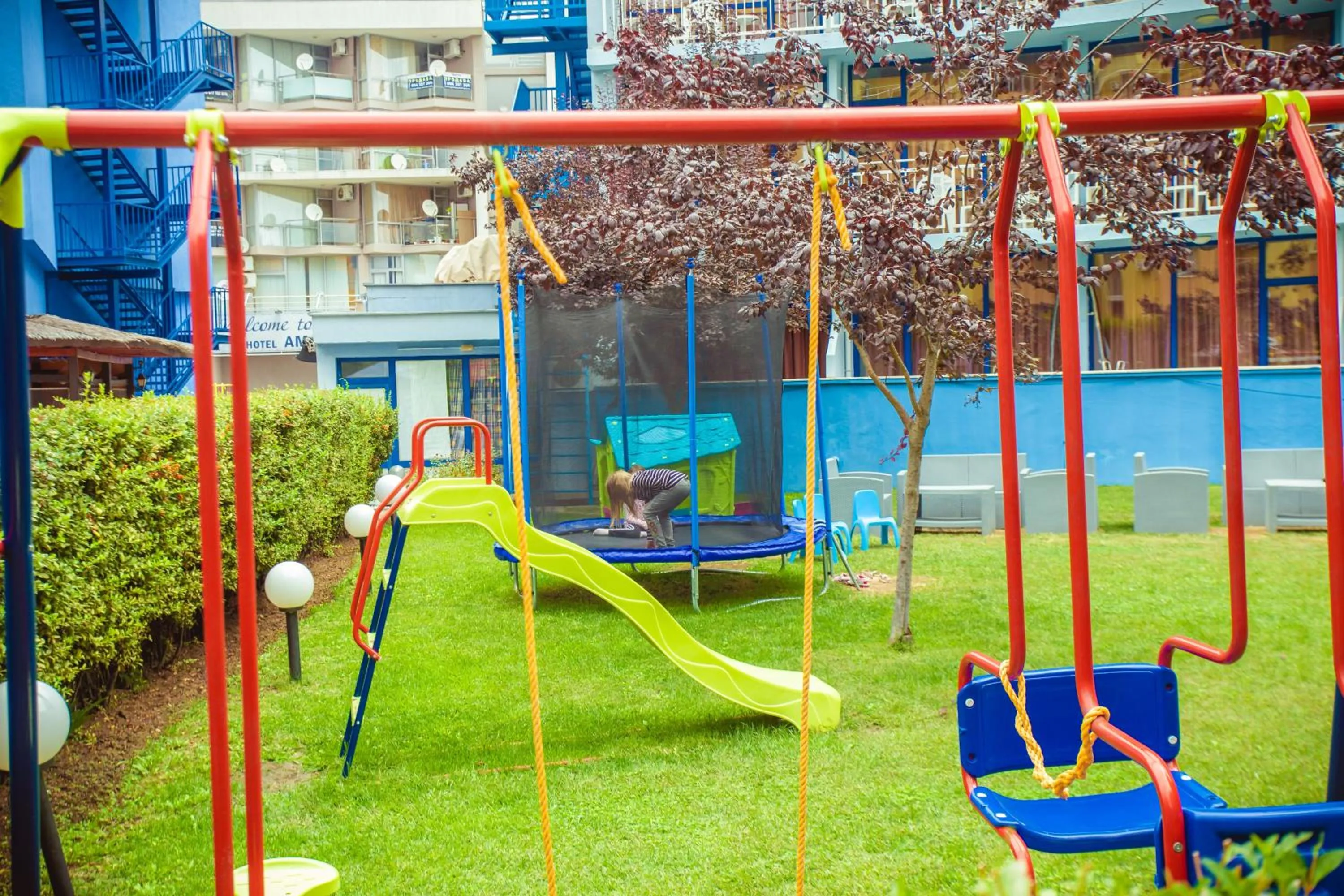 Children play ground in Hotel Bohemi