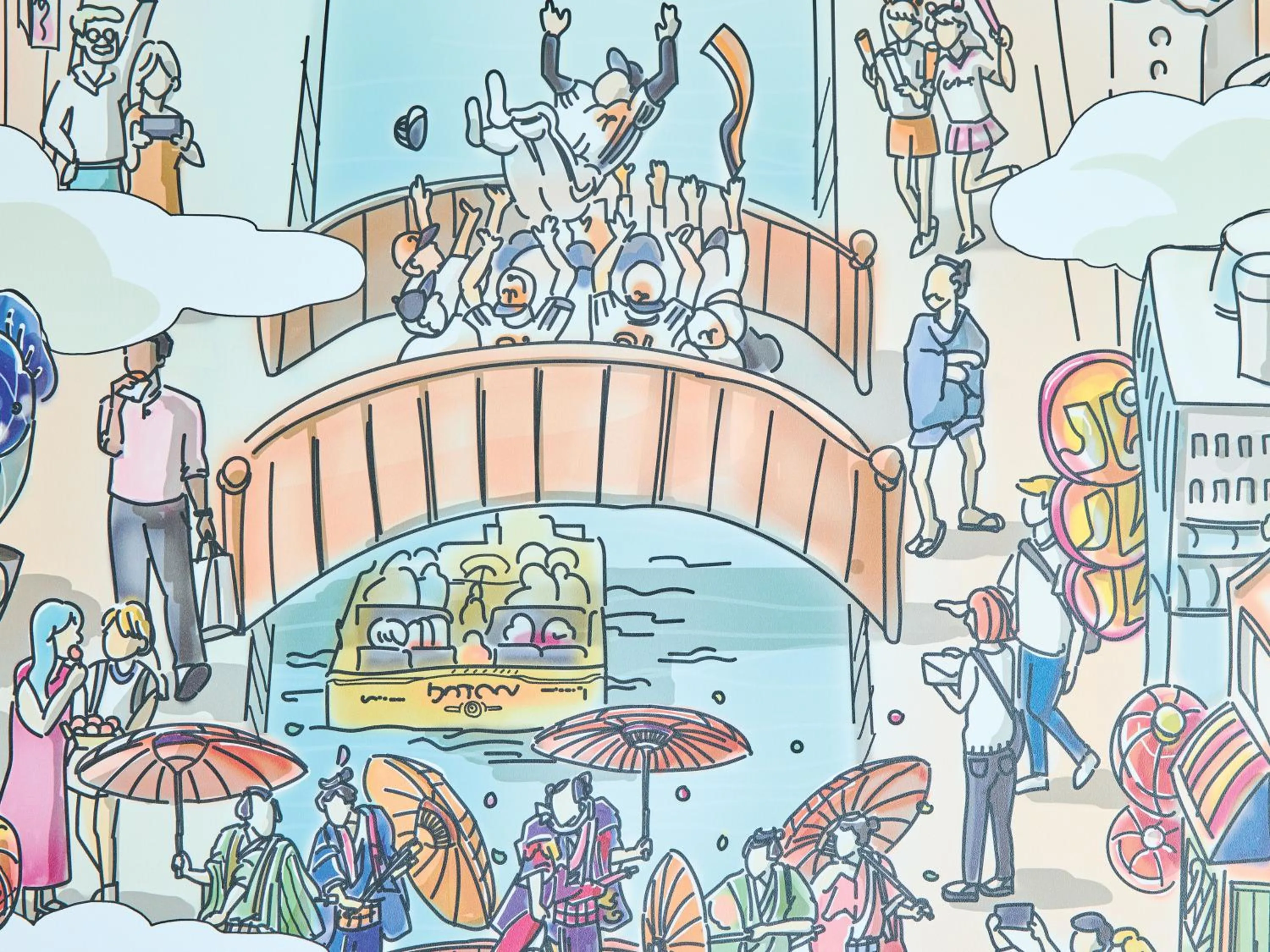 Decorative detail in Garner Hotel Osaka Honmachi Station by IHG