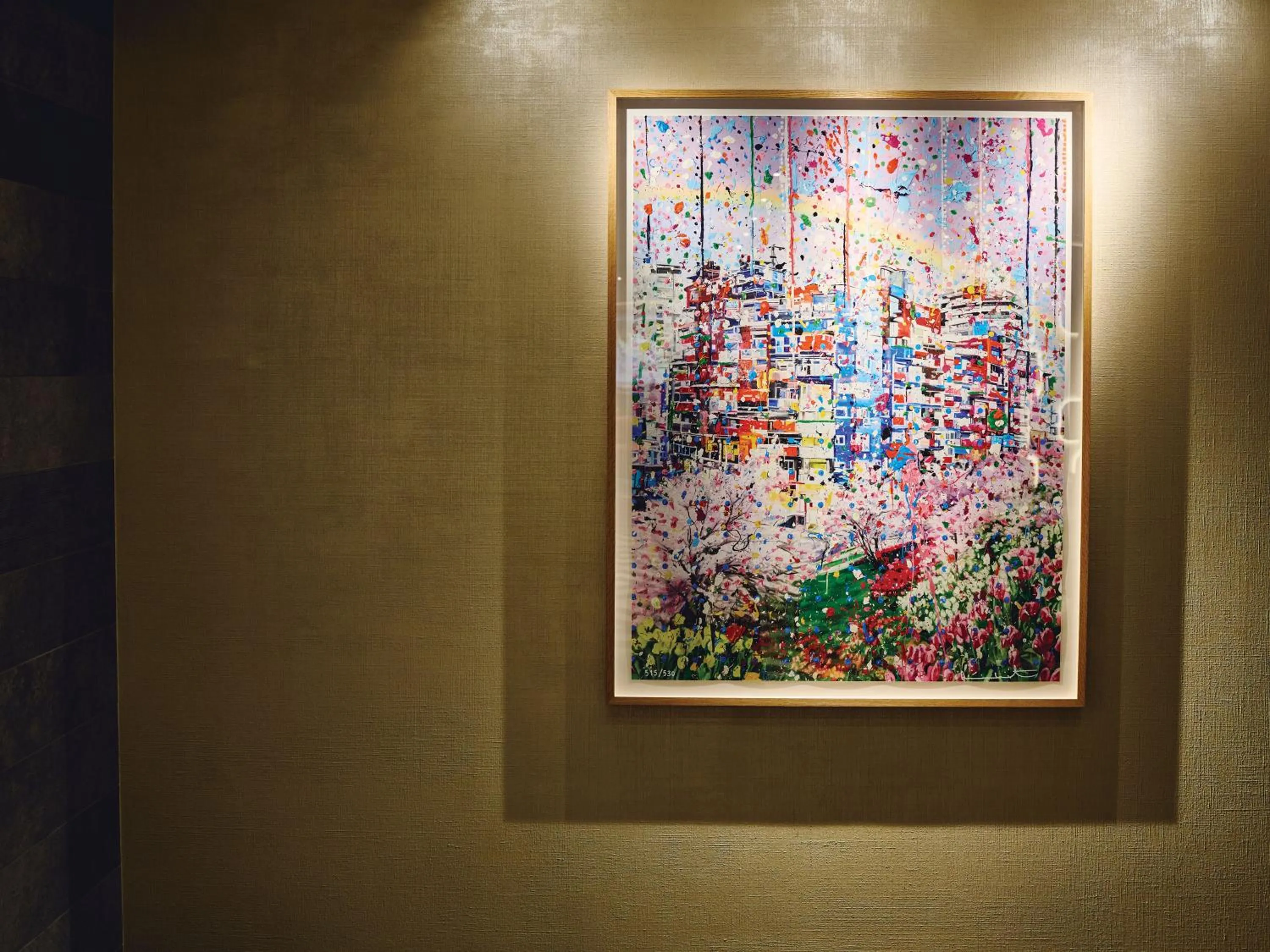 Decorative detail in Garner Hotel Osaka Honmachi Station by IHG