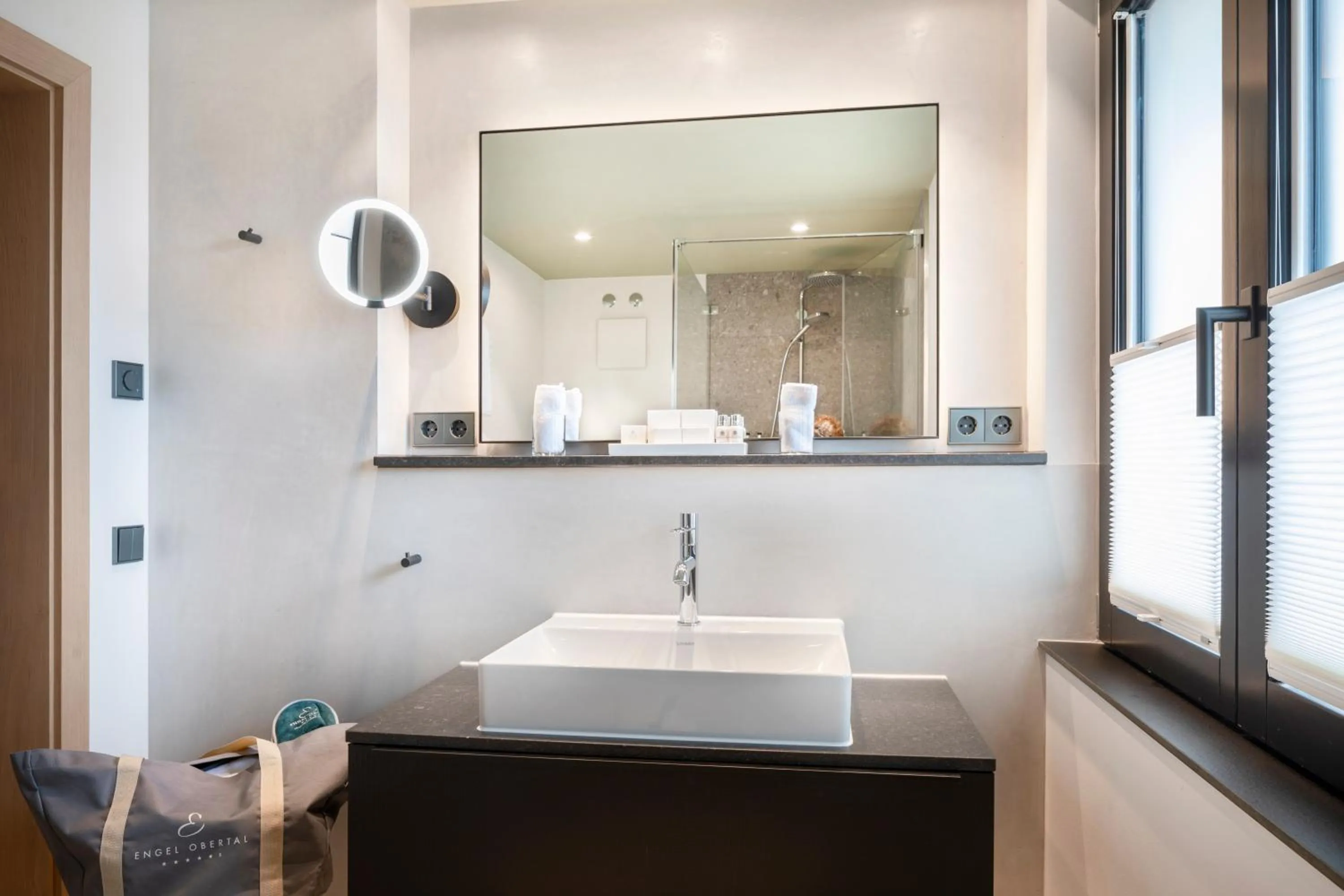 Bathroom in Wellness & Genuss Resort - Engel Obertal