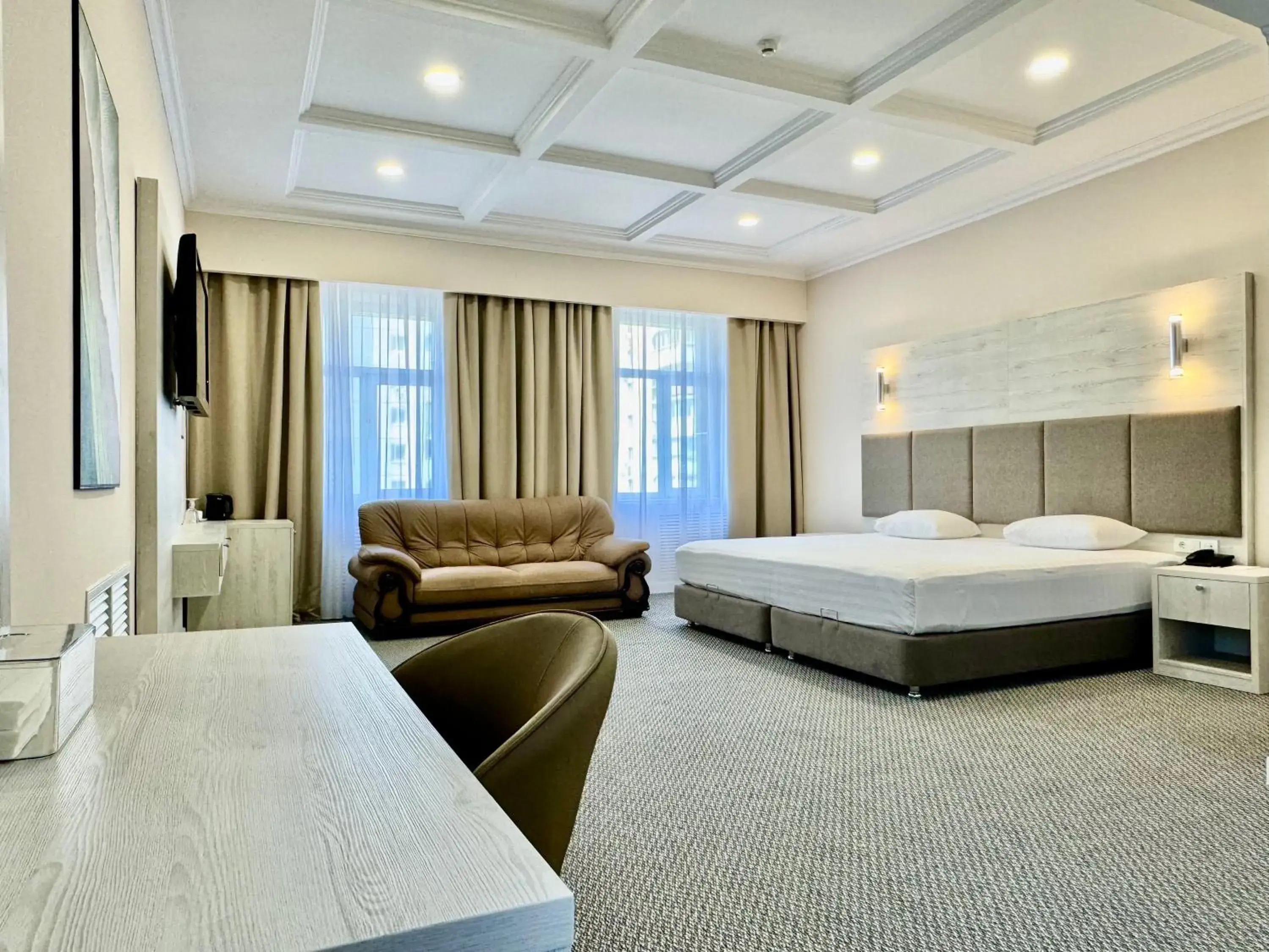 Seating area, Bed in Grand Hotel Eurasia Seating area, Bed in Grand Hotel Eurasia