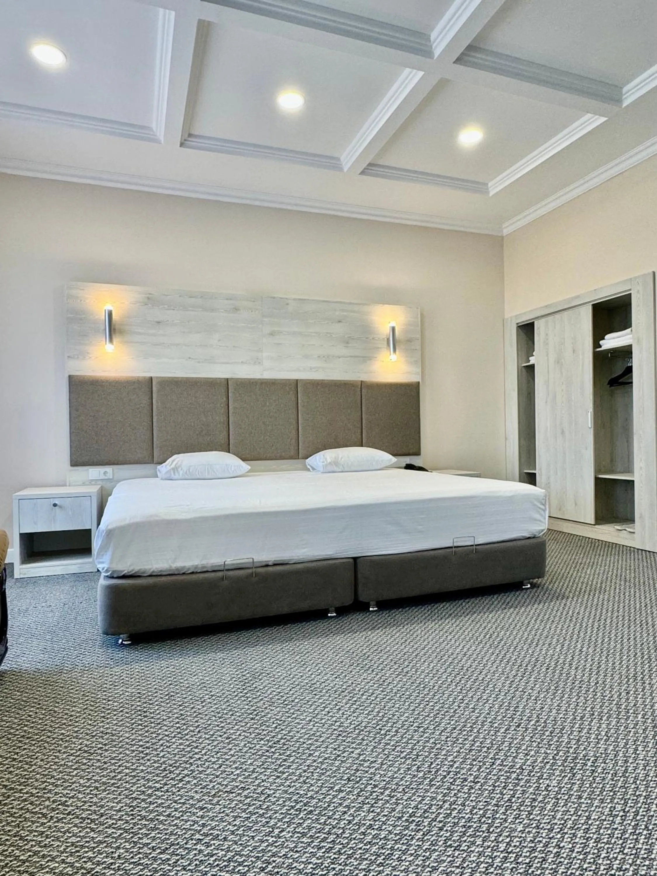 Bed in Grand Hotel Eurasia