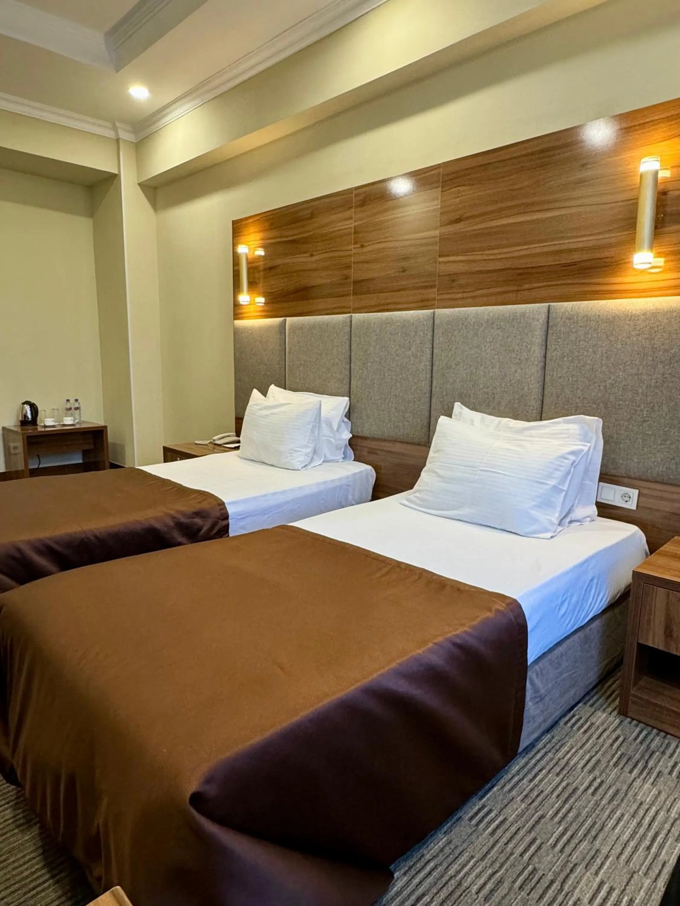 Bed in Grand Hotel Eurasia