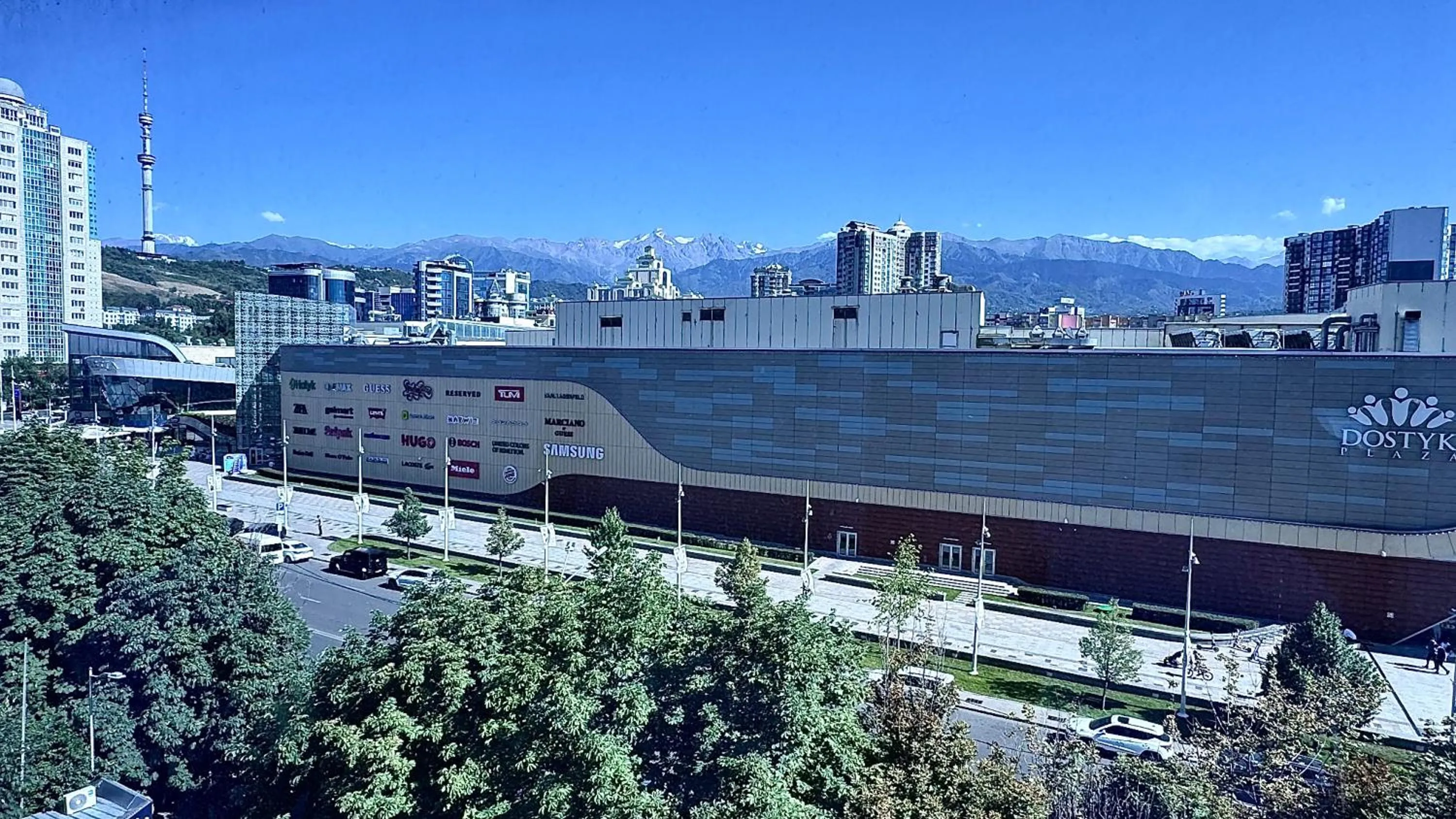 City view in Grand Hotel Eurasia