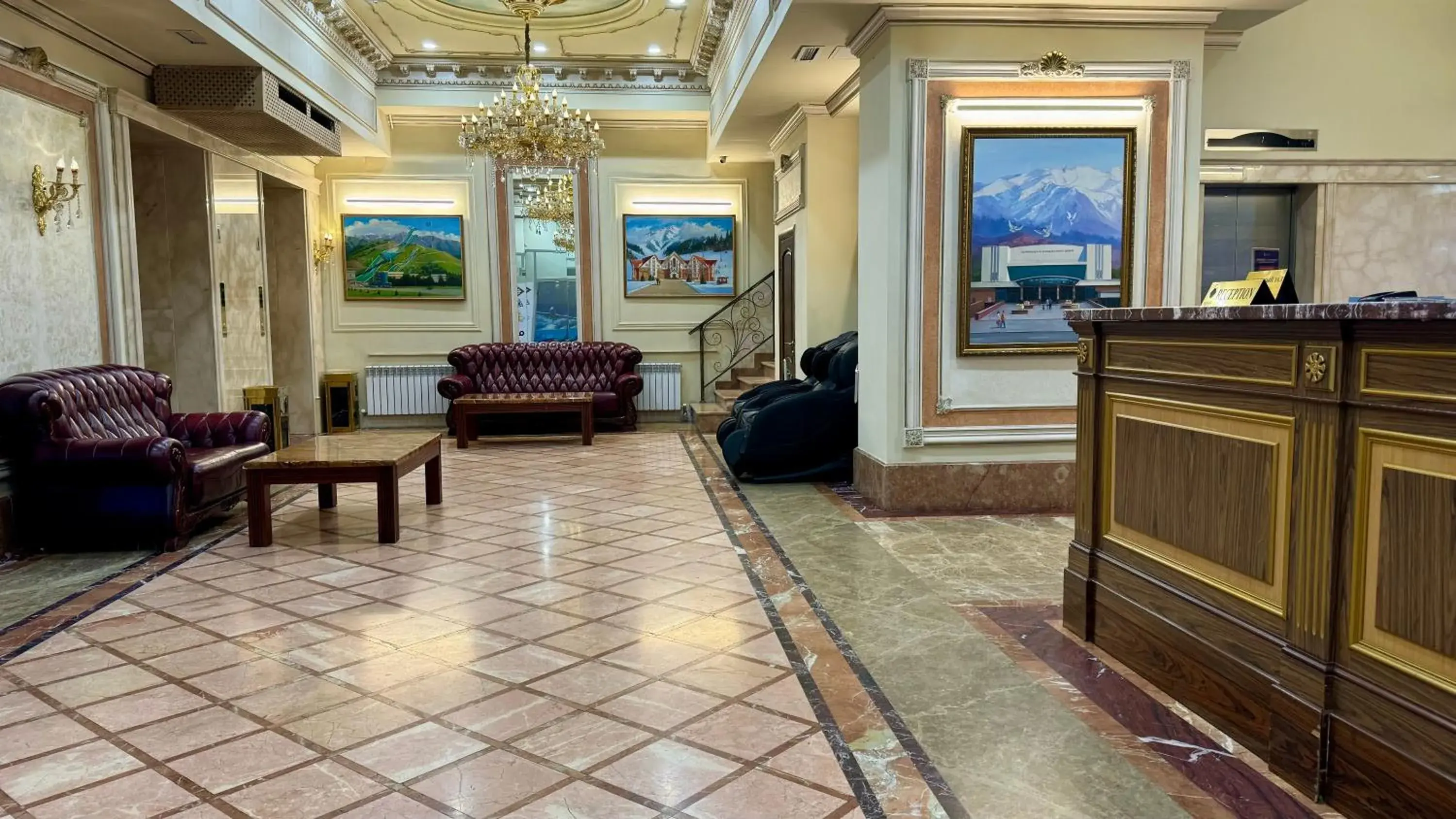 Living room in Grand Hotel Eurasia Living room in Grand Hotel Eurasia