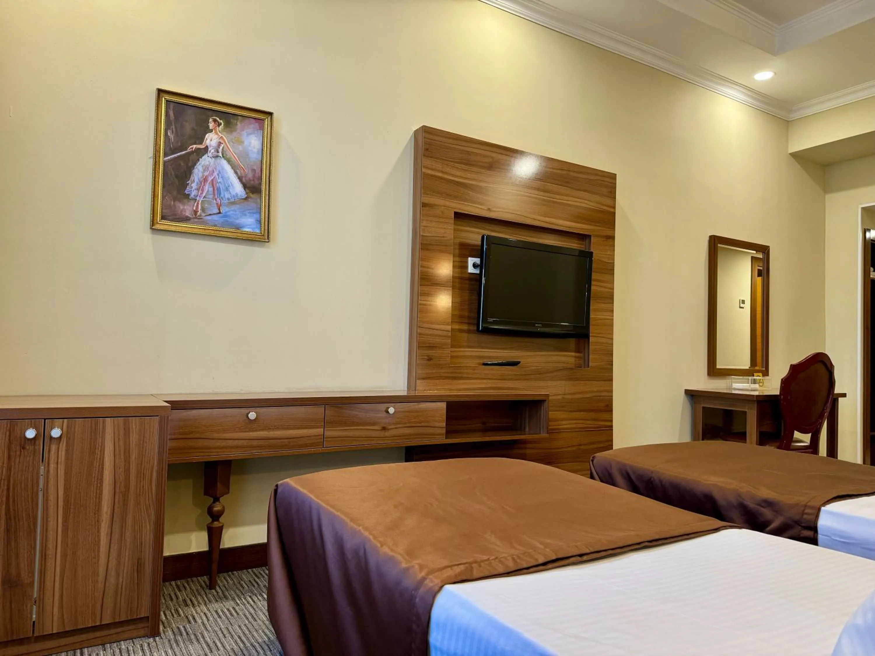 TV and multimedia, Bed in Grand Hotel Eurasia