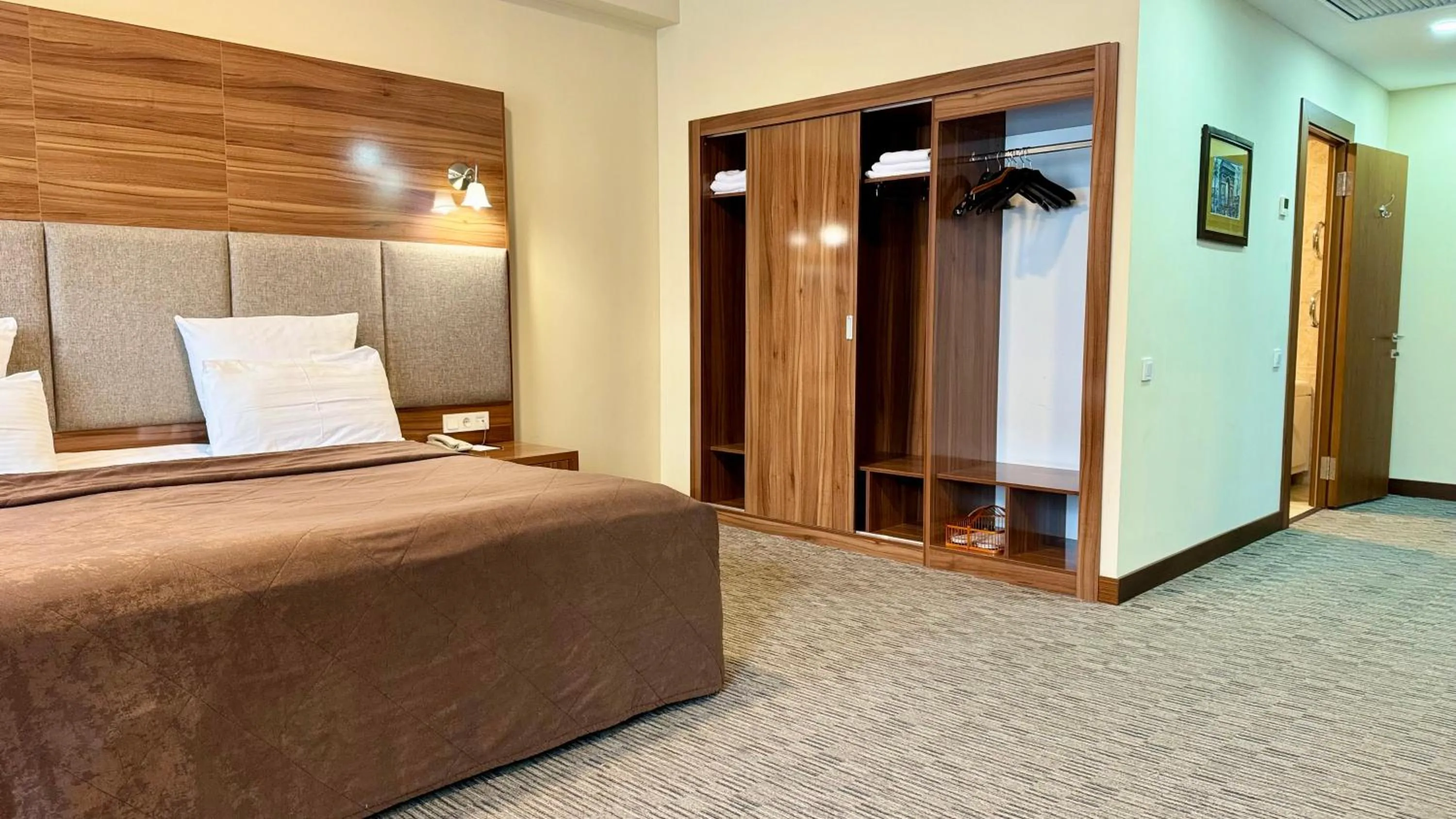 Bed in Grand Hotel Eurasia