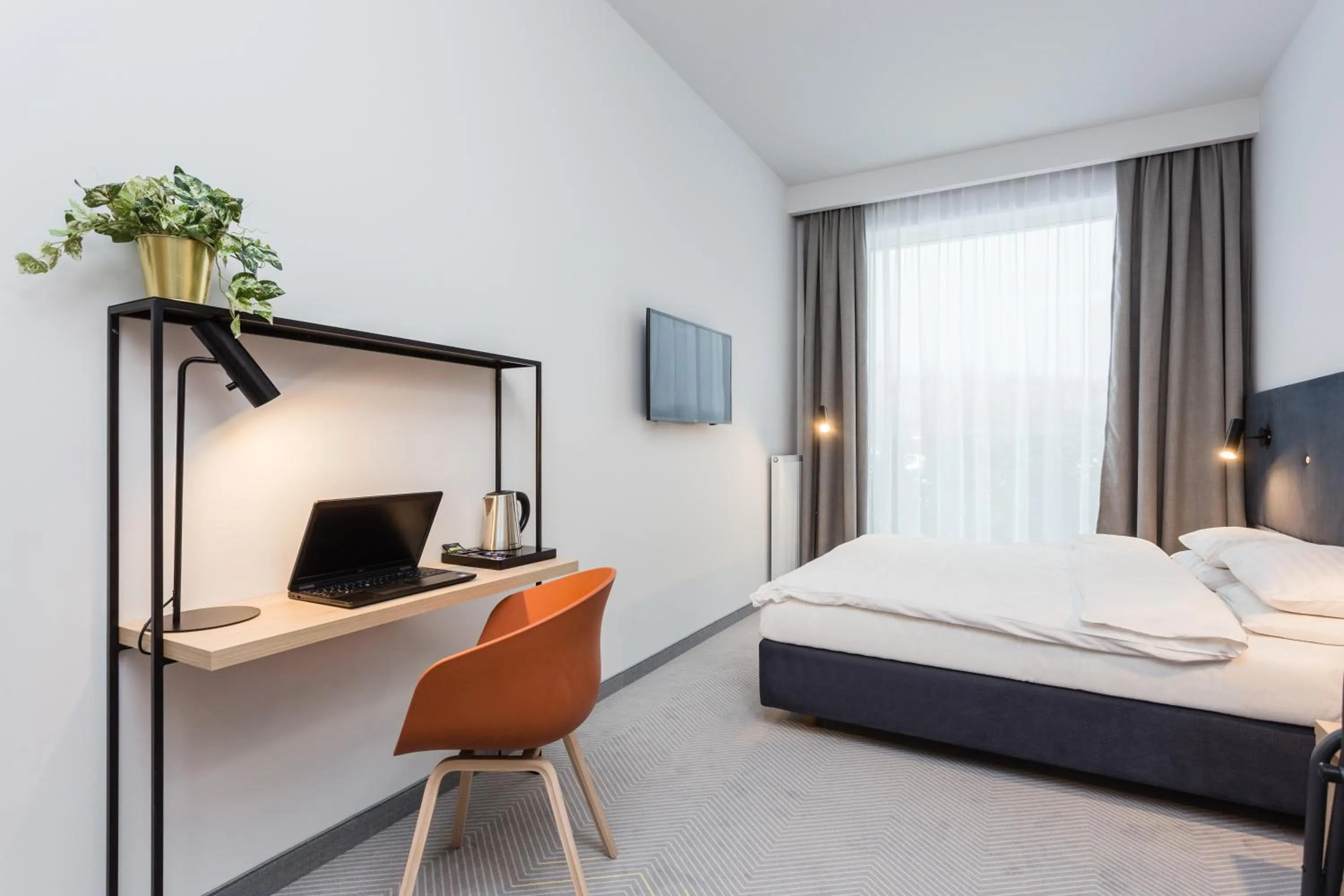 Bed in Platinum Hotel&Residence Wilanów