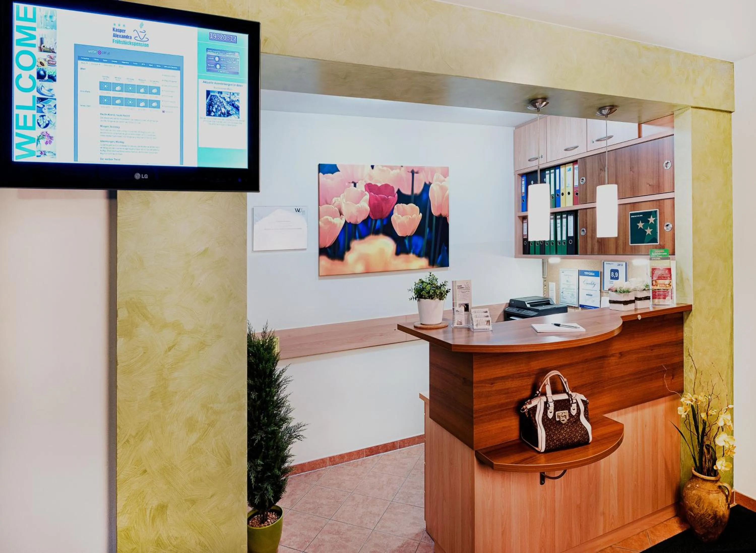 Lobby or reception in Pension Kasper