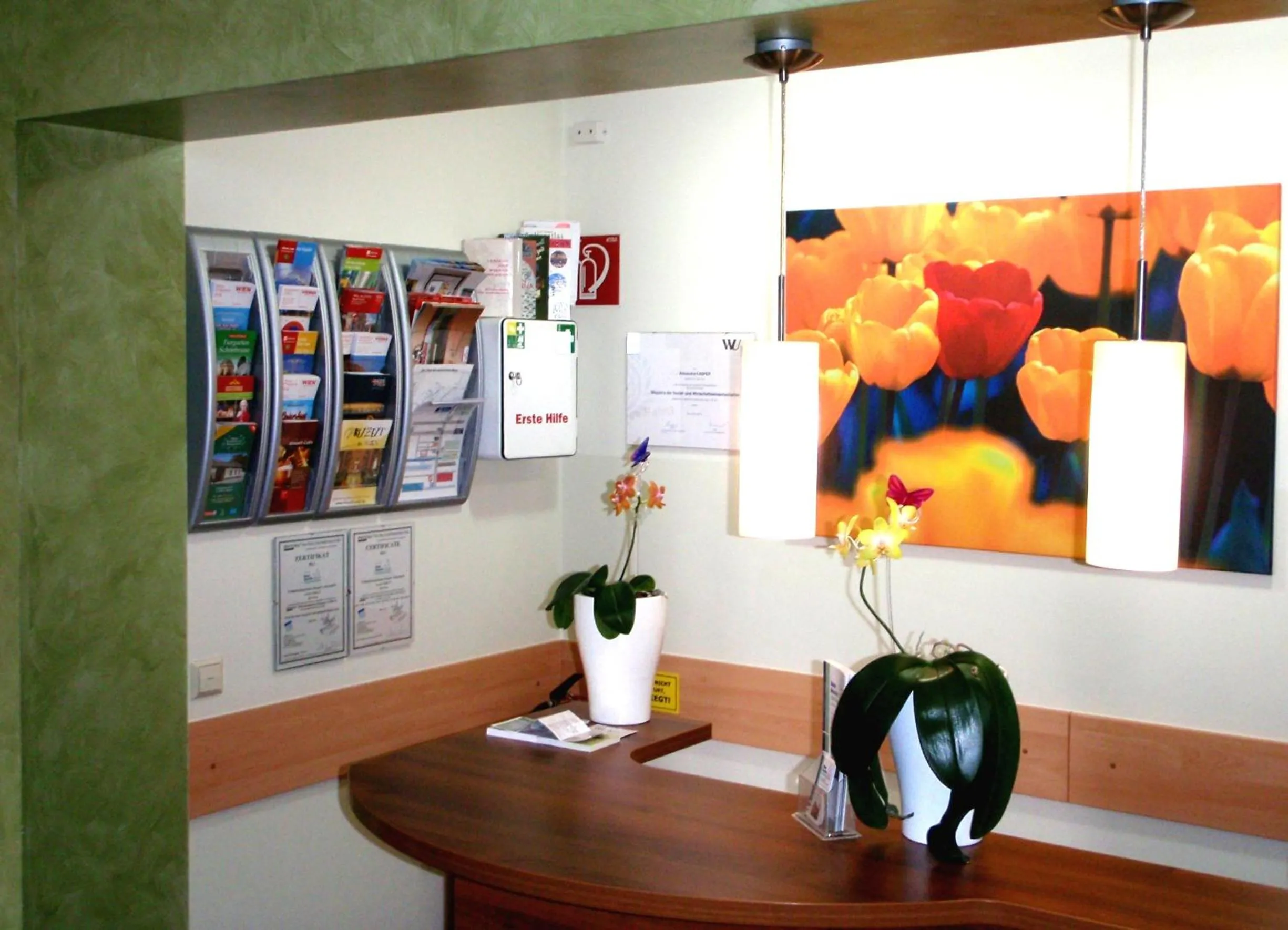 Lobby or reception in Pension Kasper