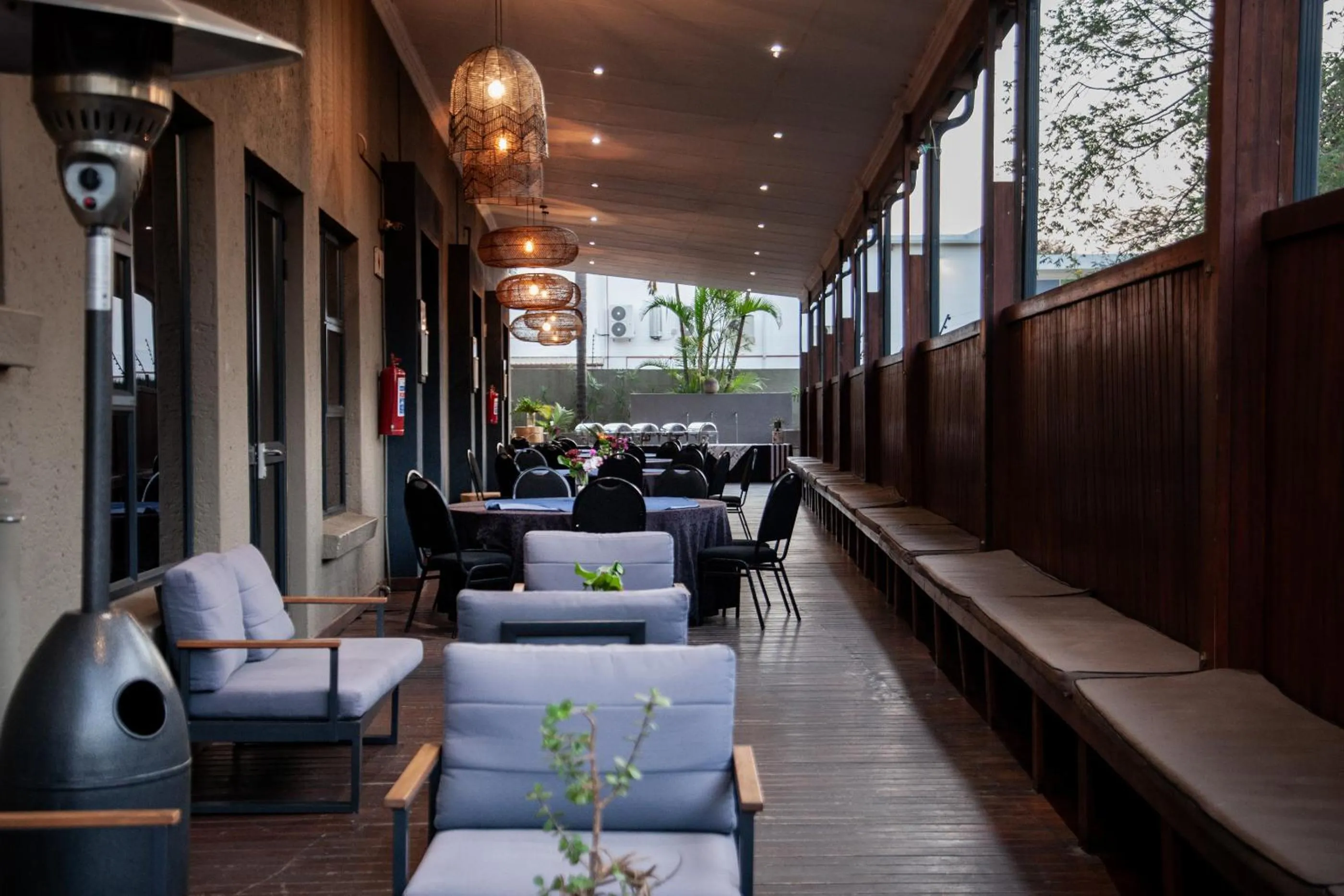 Seating area in Hotel @ Tzaneen